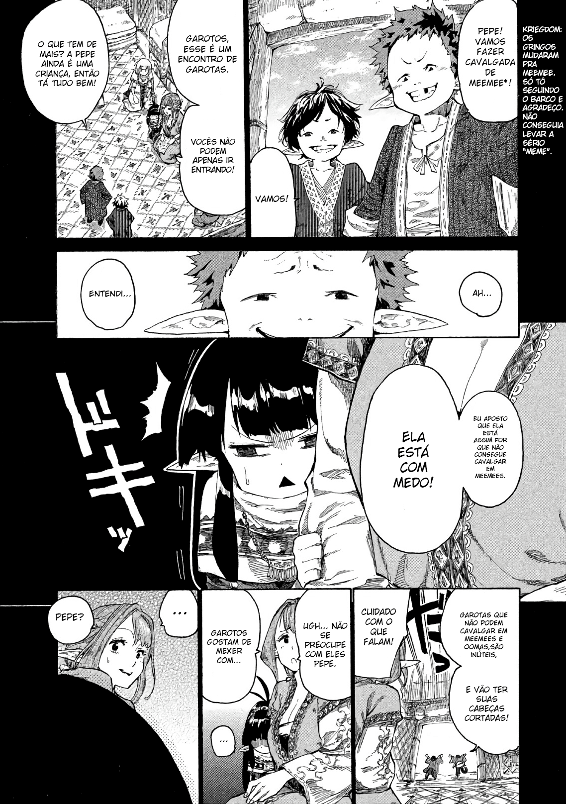 Mazumeshi Elf to Yuuboku gurashi A  tristeza de Pepe 第8页