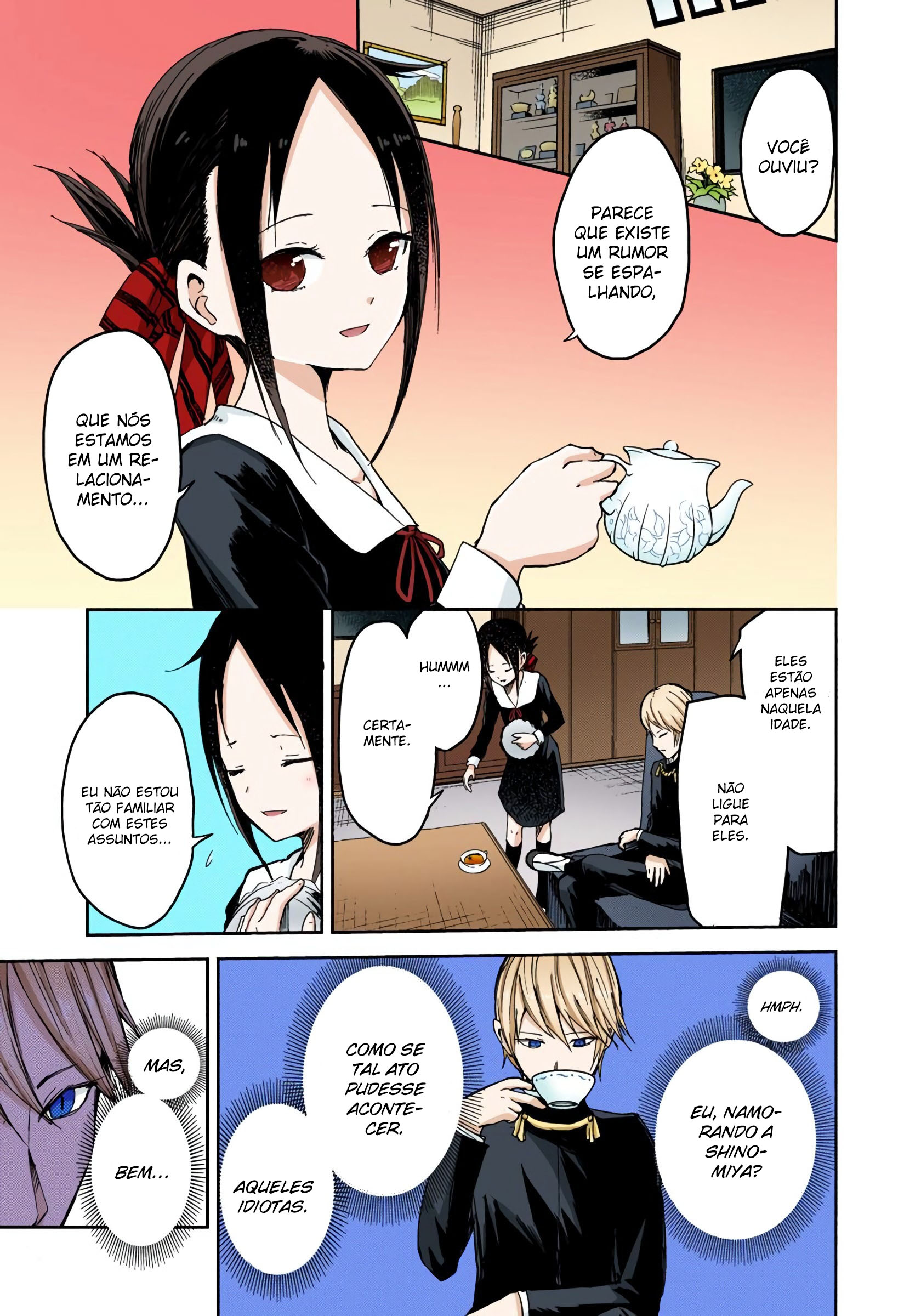 Kaguya-sama: Love Is War (Official Colored) Eu quero ser convidada para o cinema 第5页