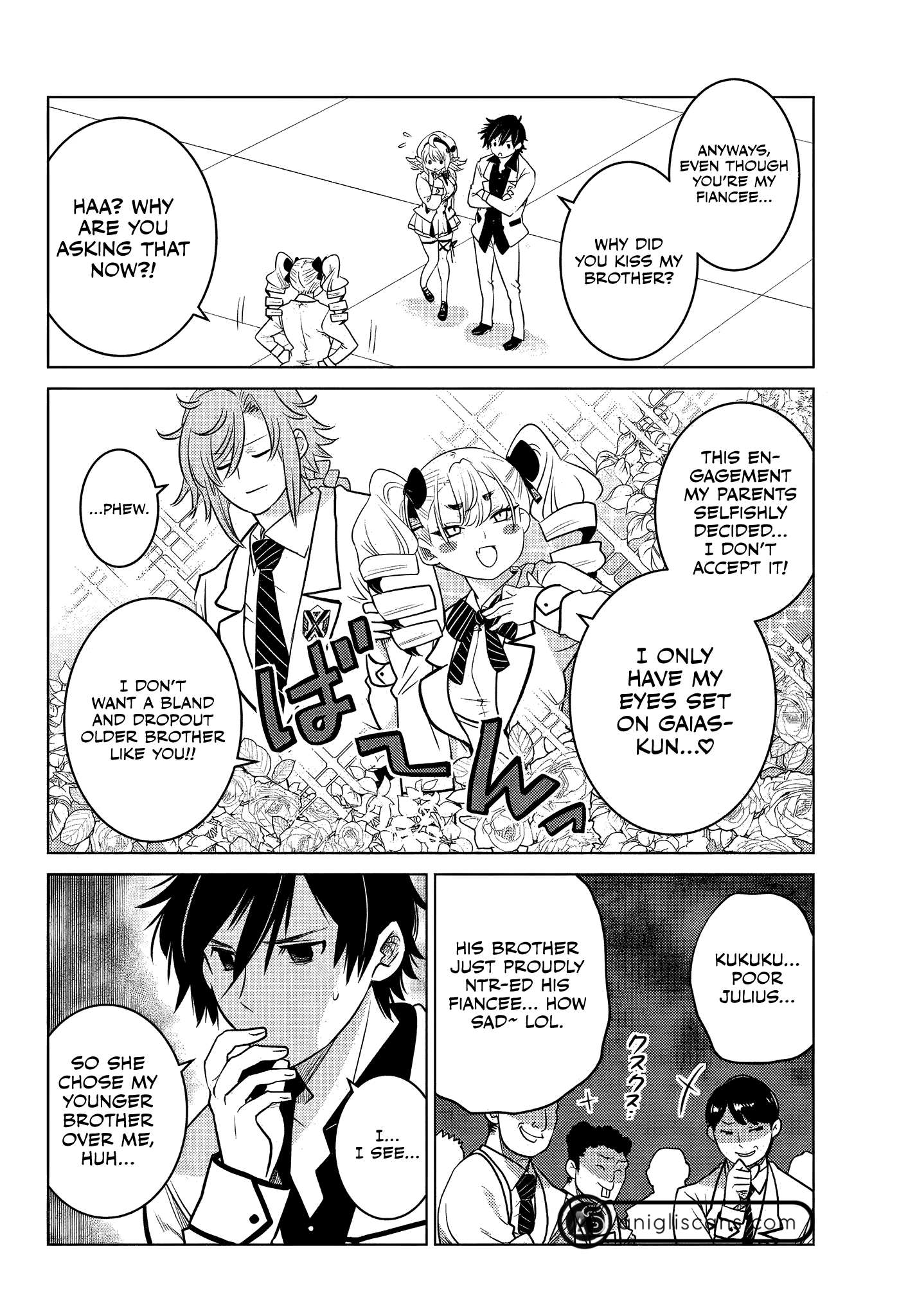 Ochikobore Datta Ani ga Jitsuha Saikyou ~Shijou Saikyou no Yuusha wa Tensei-shi, Gakuen de Mujikaku ni Musou Suru~ Vol. 1 Ch. 2.2 第12页