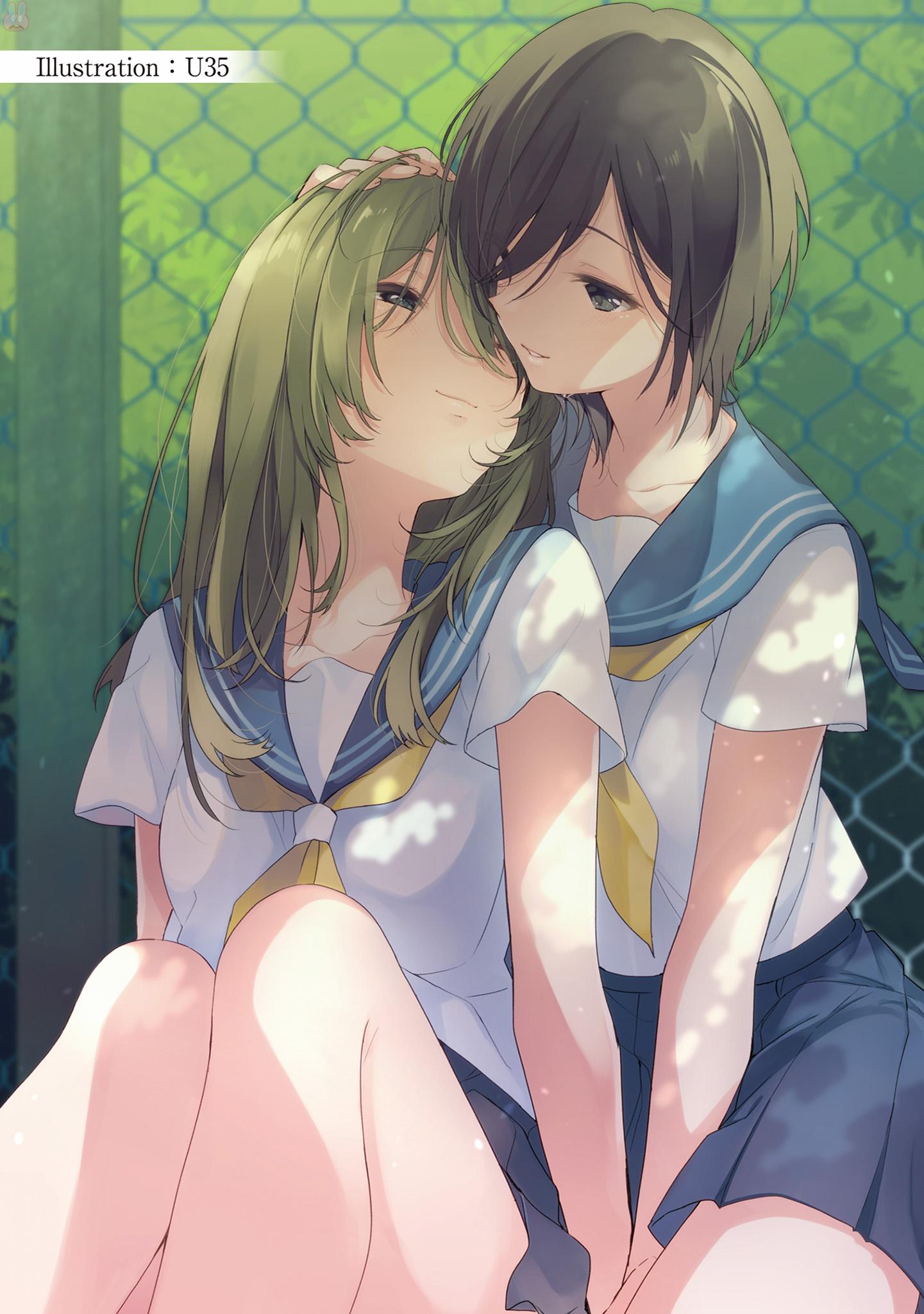 Eclair - Anata ni Hibiku Yuri Anthology На цветы вишни — буря (Фрай) 第3页