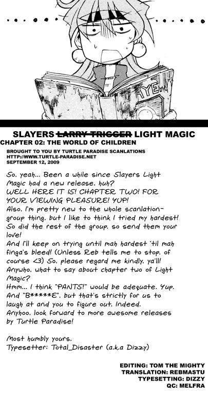 Slayers Light•Magic The World of Children 第35页