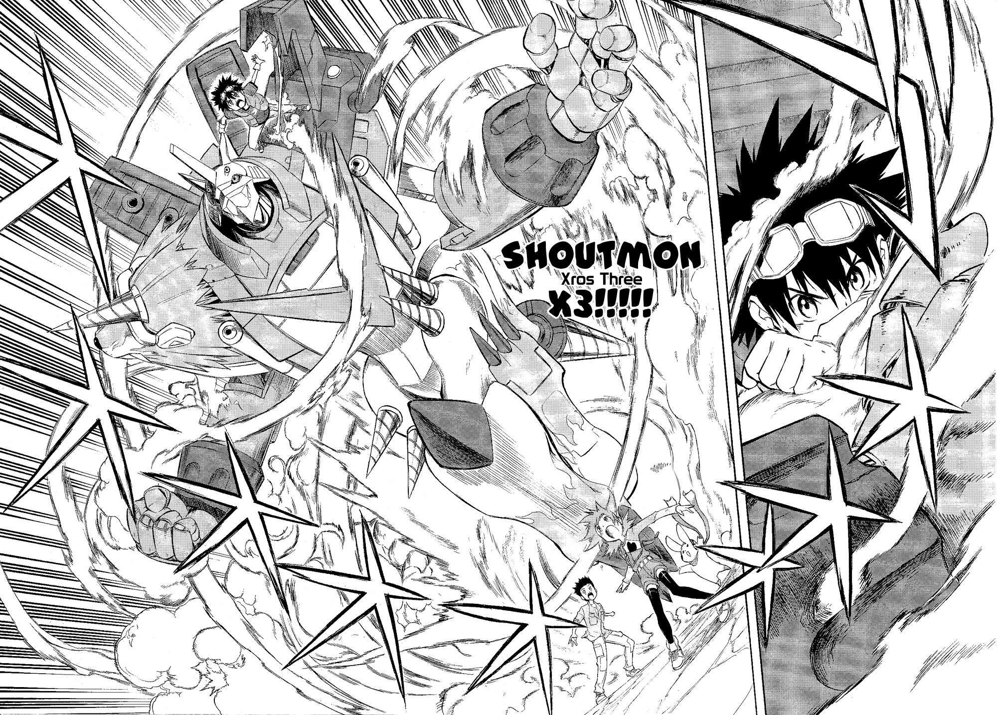 Digimon Xros Wars Xros Heart! O nosso "Rei"!! 第33页