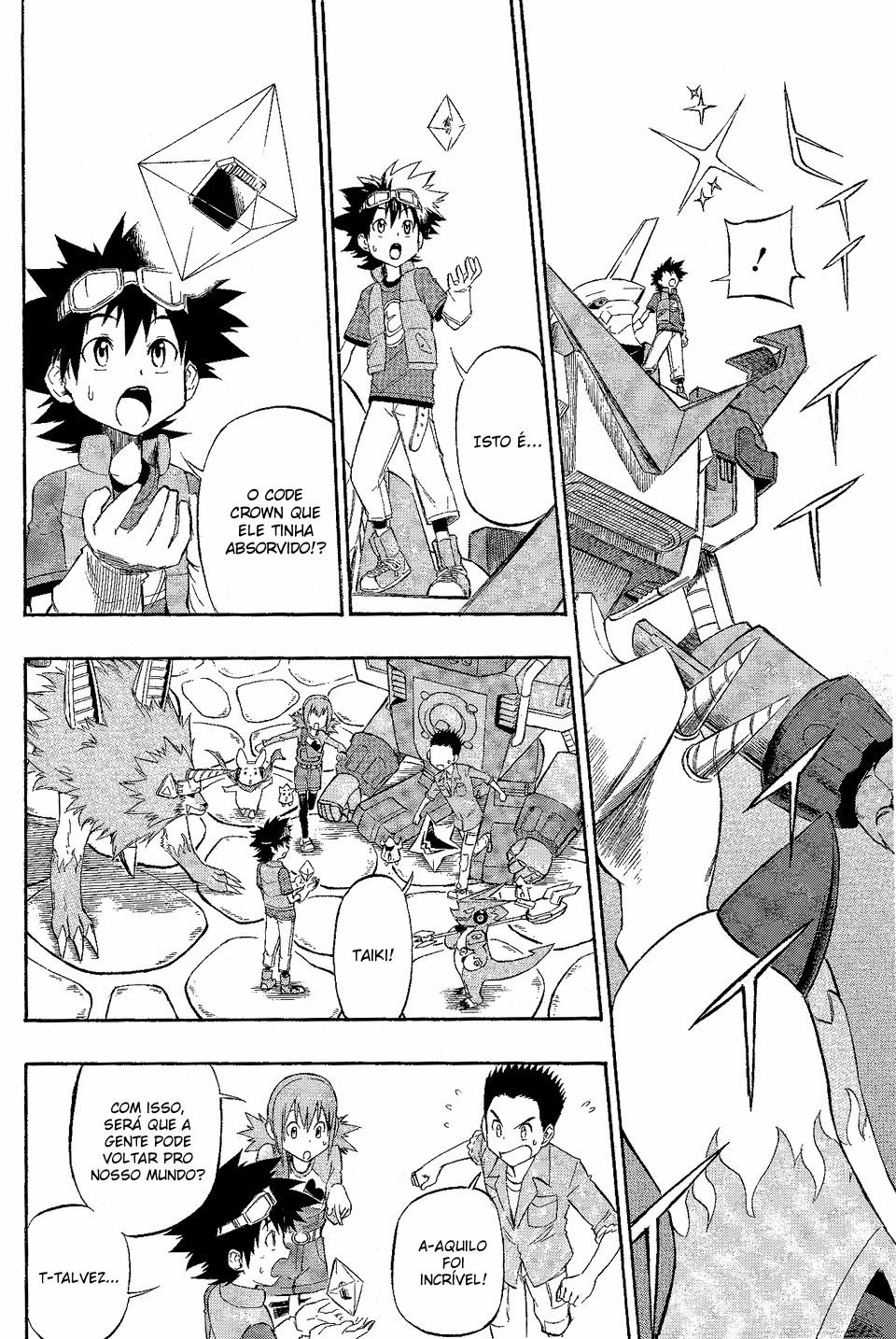 Digimon Xros Wars Xros Heart! O nosso "Rei"!! 第36页