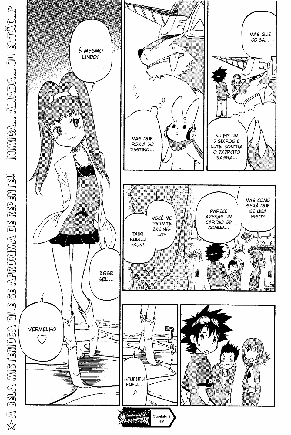 Digimon Xros Wars Xros Heart! O nosso "Rei"!! 第37页