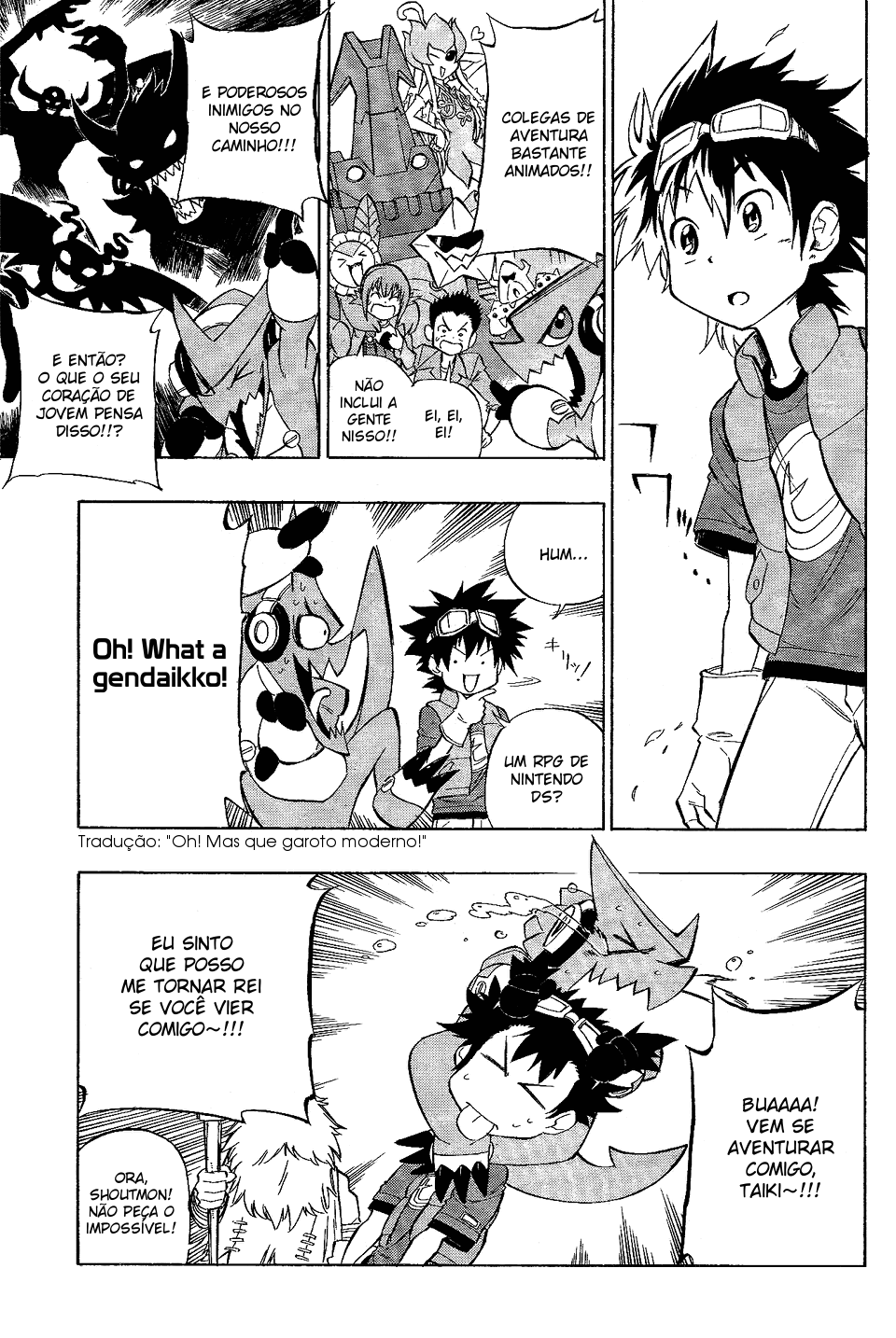 Digimon Xros Wars Xros Heart! O nosso "Rei"!! 第7页