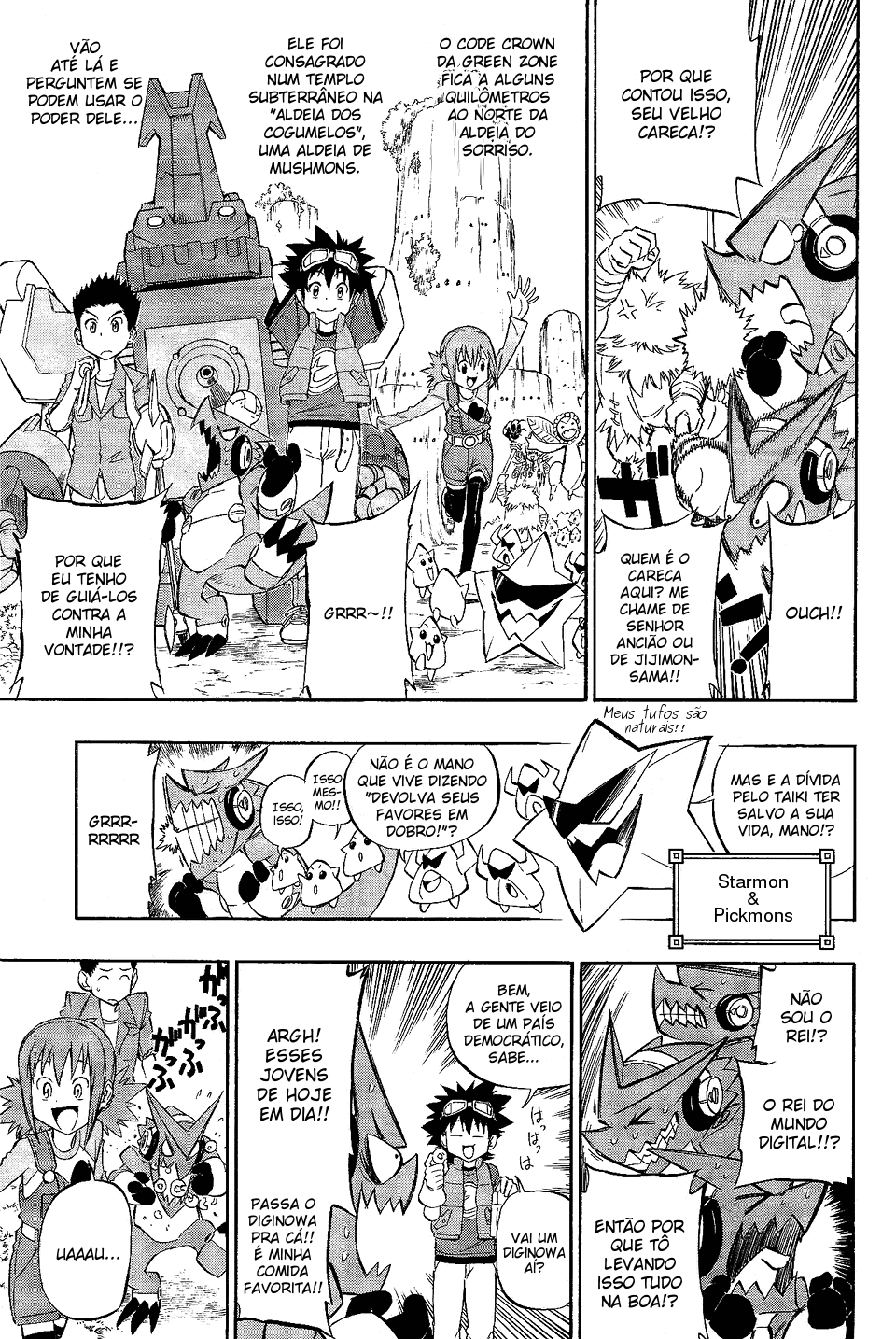 Digimon Xros Wars Xros Heart! O nosso "Rei"!! 第9页