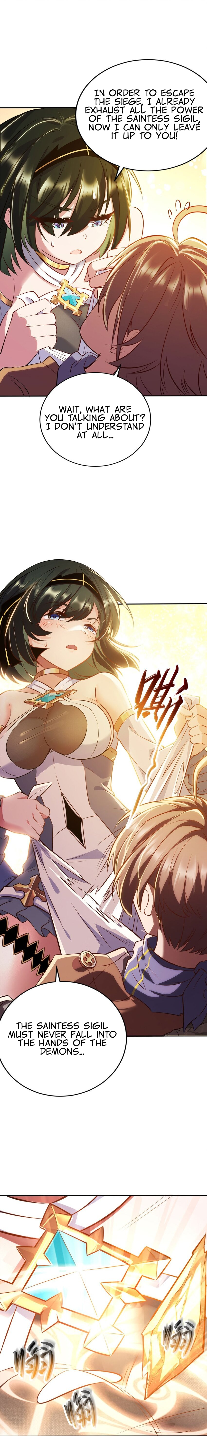 Forced to Be an Invincible Saintess A Saintess Fell from the Sky 第14页