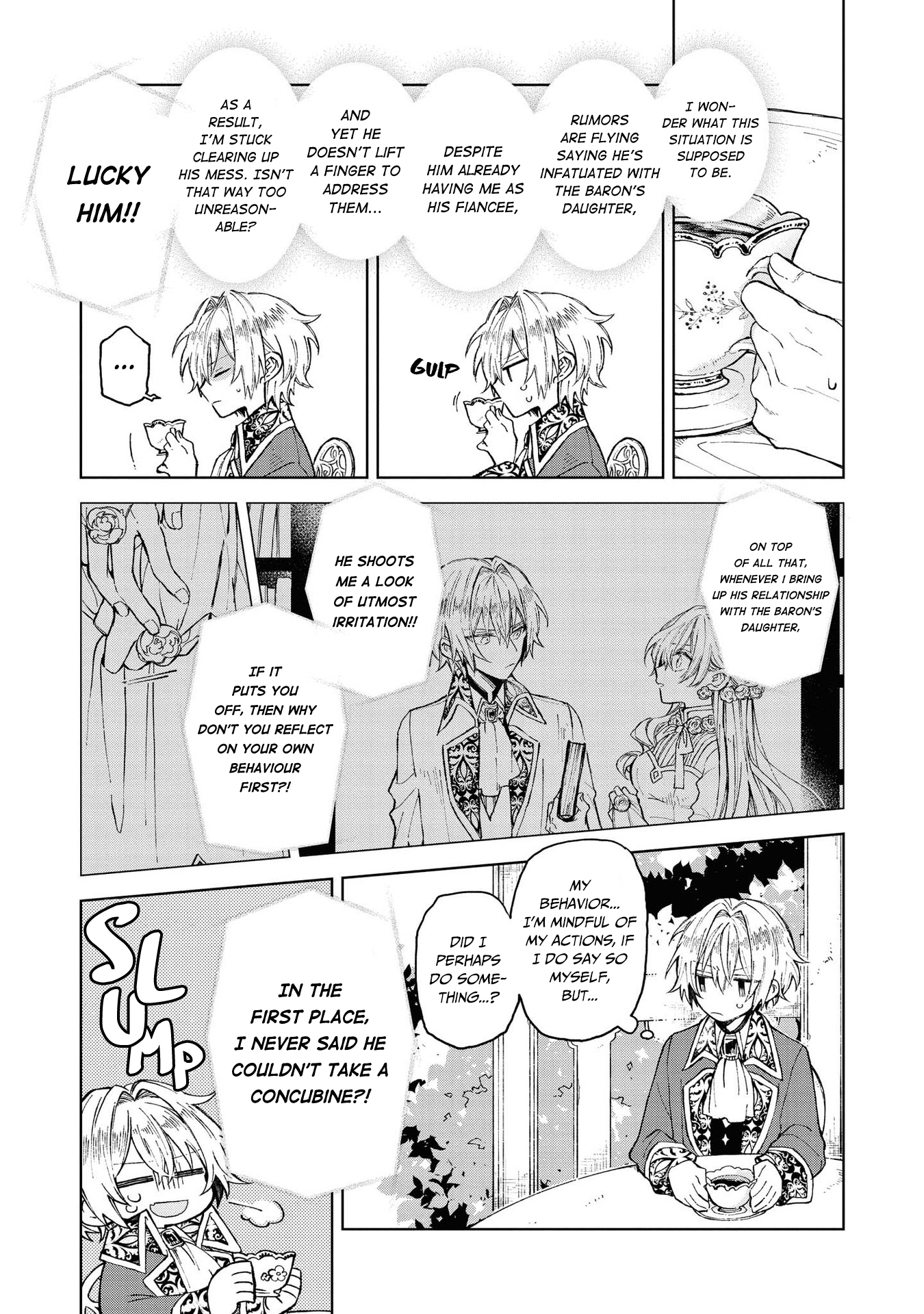 Akuyaku Reijou desu ga, Shiawase ni Natte Misemasu wa! - Anthology Comic One Day, I was Able to Hear the Inner Voice of my Fiancee 第14页