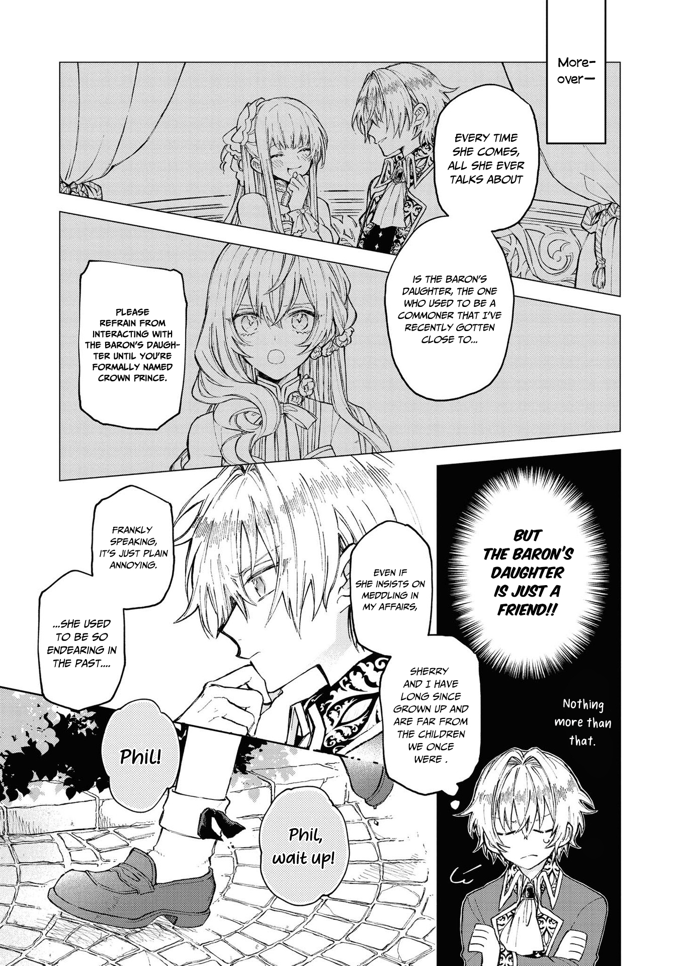 Akuyaku Reijou desu ga, Shiawase ni Natte Misemasu wa! - Anthology Comic One Day, I was Able to Hear the Inner Voice of my Fiancee 第8页
