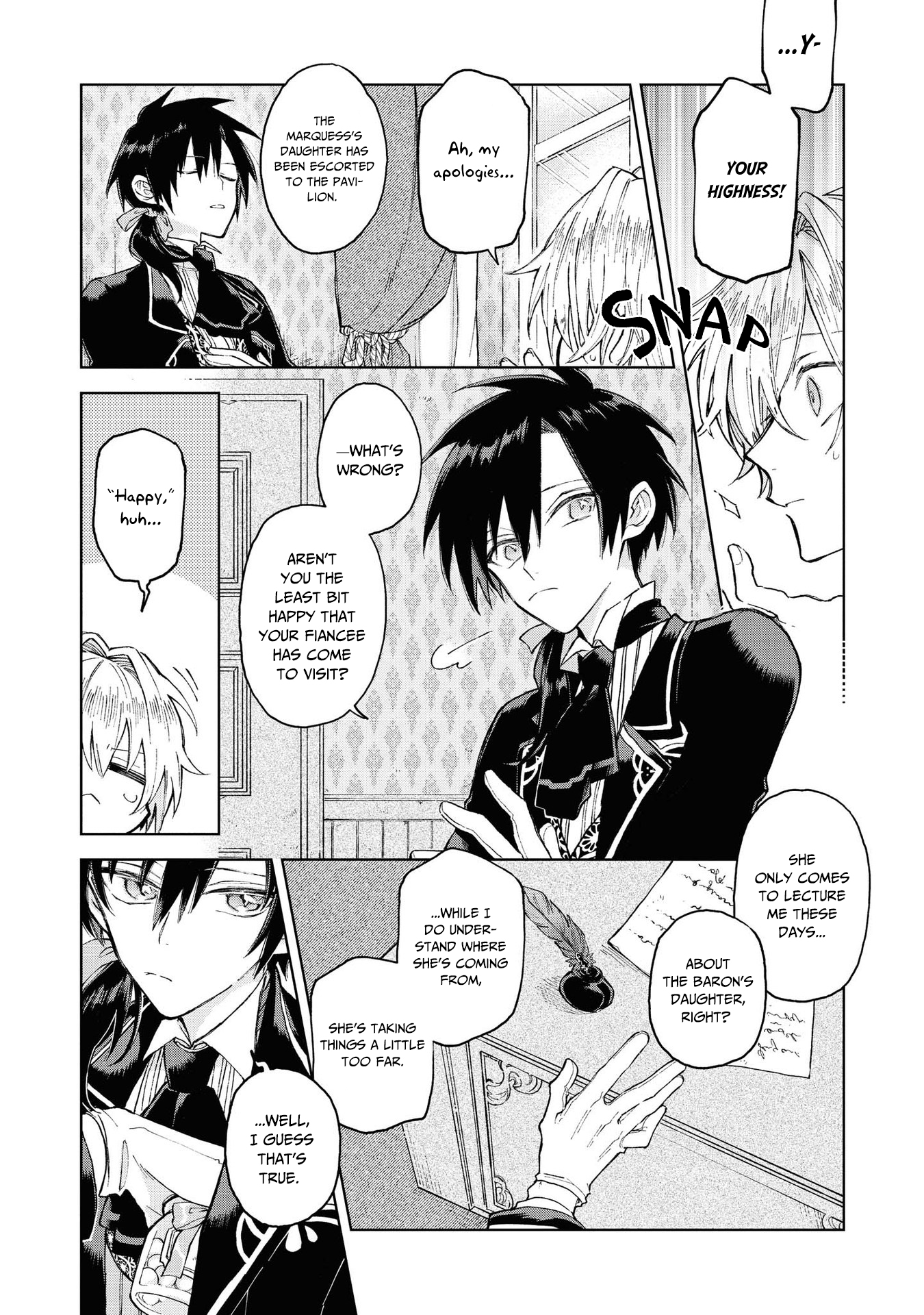 Akuyaku Reijou desu ga, Shiawase ni Natte Misemasu wa! - Anthology Comic One Day, I was Able to Hear the Inner Voice of my Fiancee 第10页
