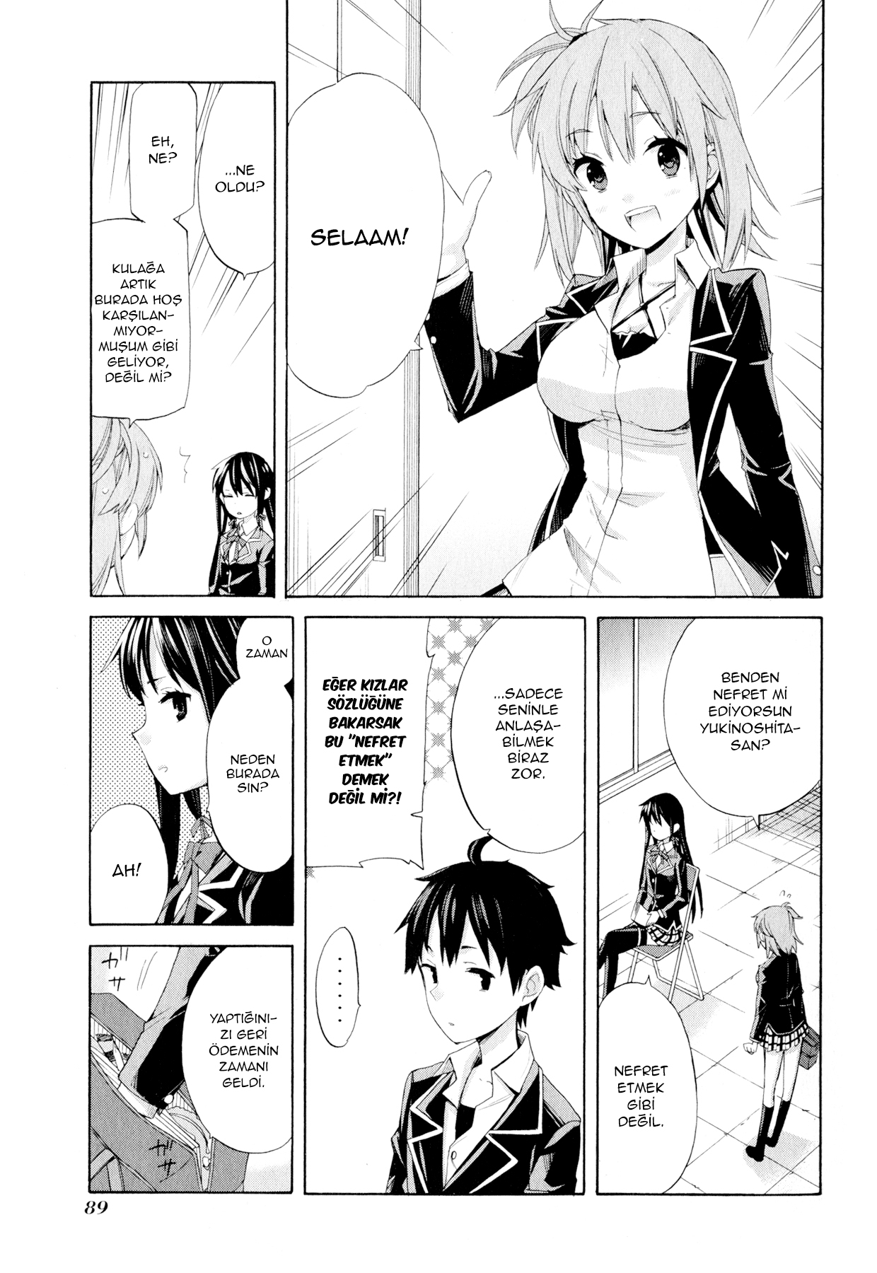 Yahari Ore no Seishun Love Come wa Machigatteiru.: Monologue Arkadaş yok yani kız arkadaş da yok. 第35页