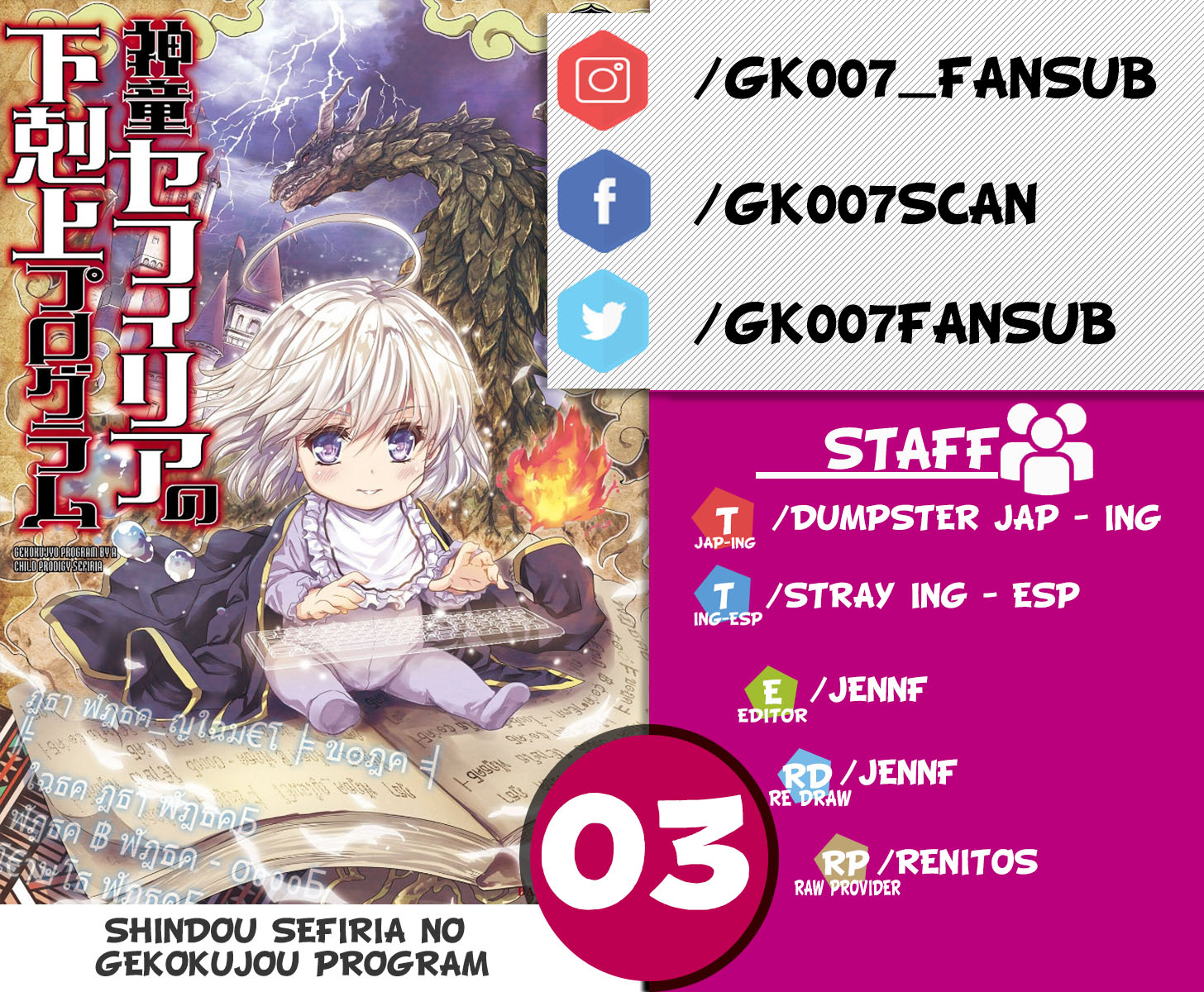 The Prodigy Sefiria's Overpowering Program Vol. 1 Ch. 3 第1页