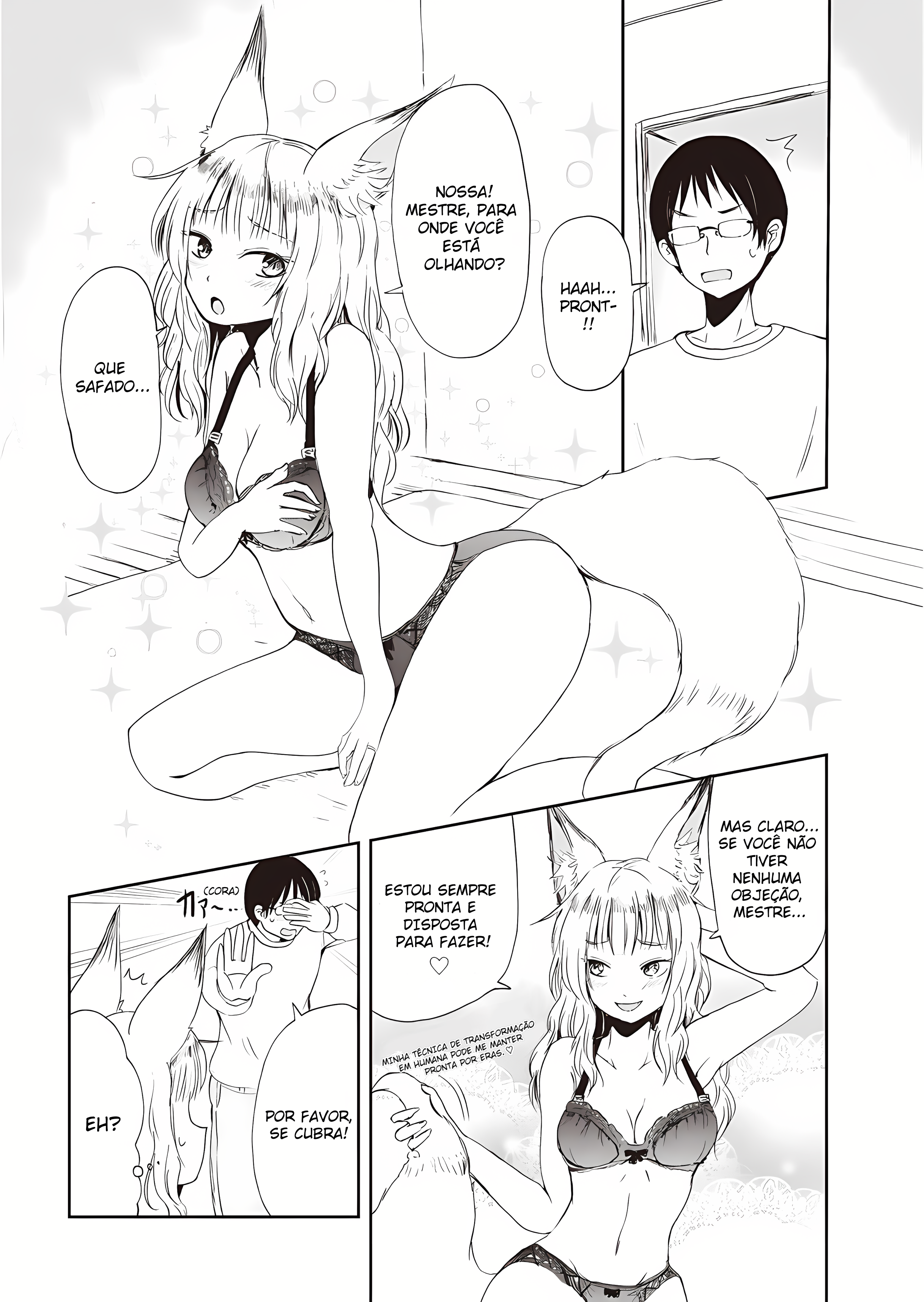 Kitsune no Oyome-chan Quando minha esposa kitsune e eu fomos para um encontro 第10页