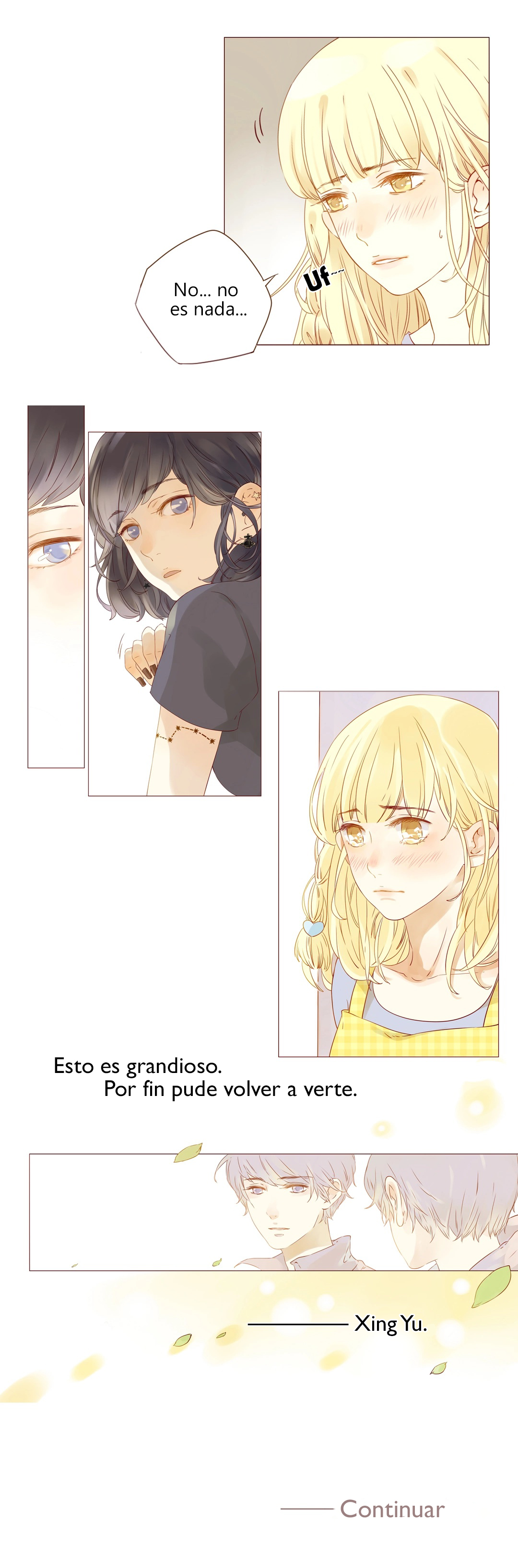 That Year, Under the Starry Sky Finalmente te vi de nuevo, Xing Yu. 第16页