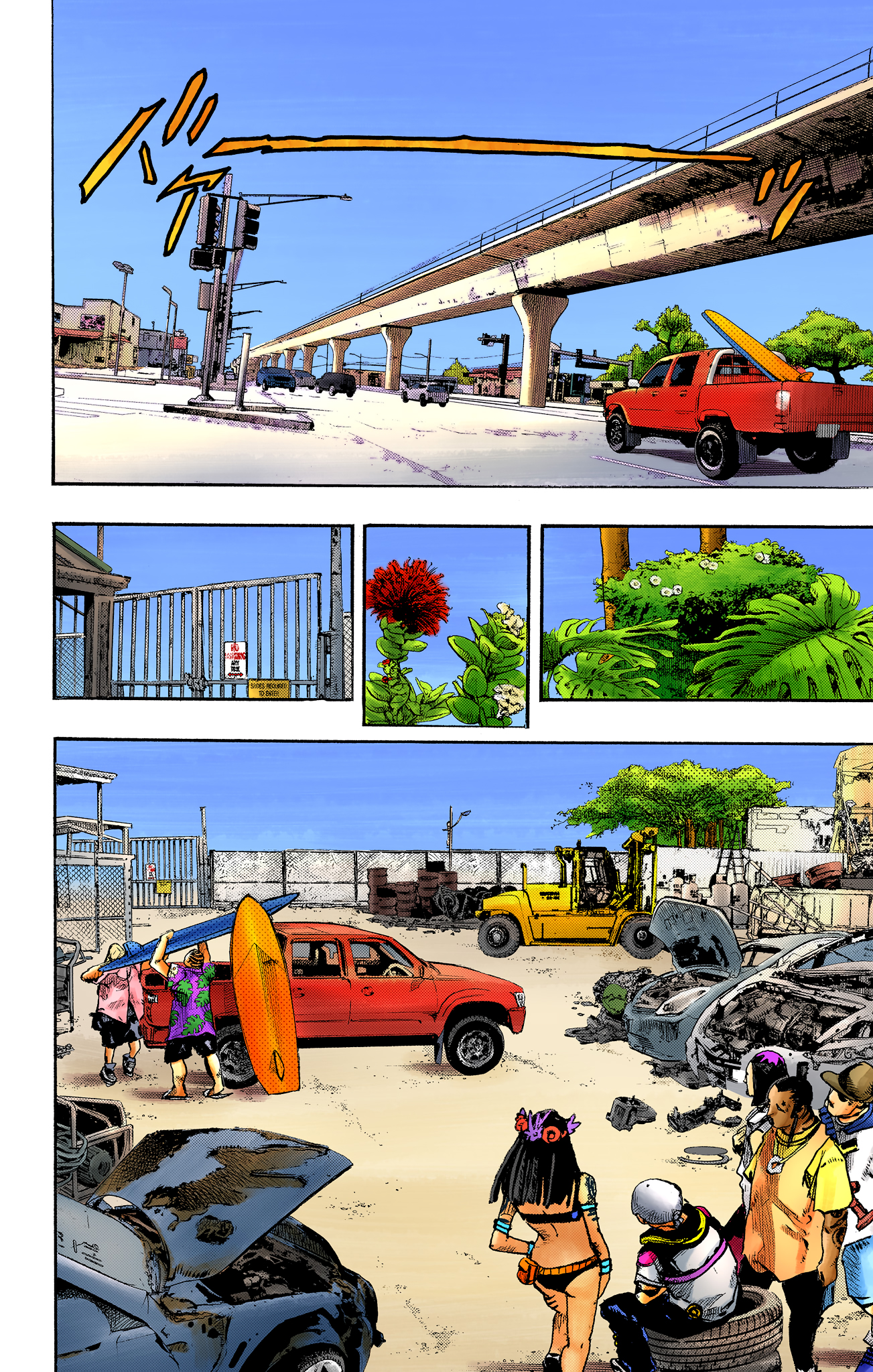 JoJo's Bizarre Adventure, Part 9: The JOJOLands (Official Colored) Отправление 第31页