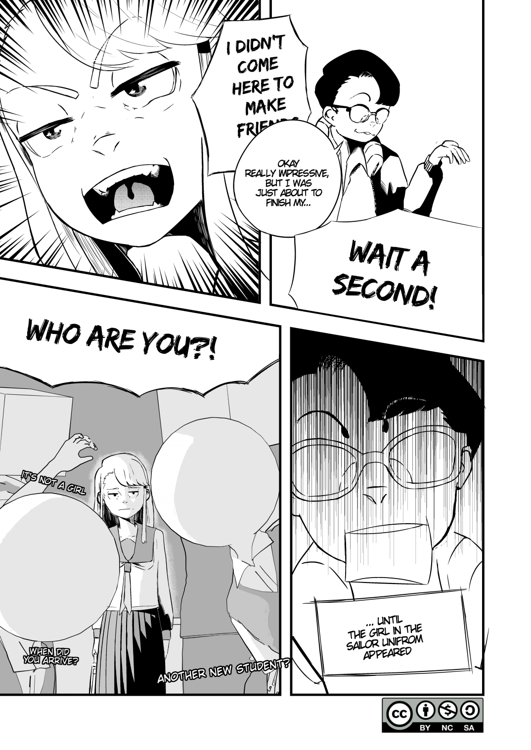 The Girl in the Sailor Uniform 第4页