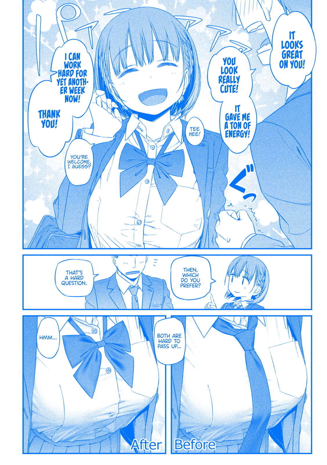 Getsuyoubi no Tawawa (Blue) (Fan Colored) Ai-chan, Part 2 (Blue) 第5页