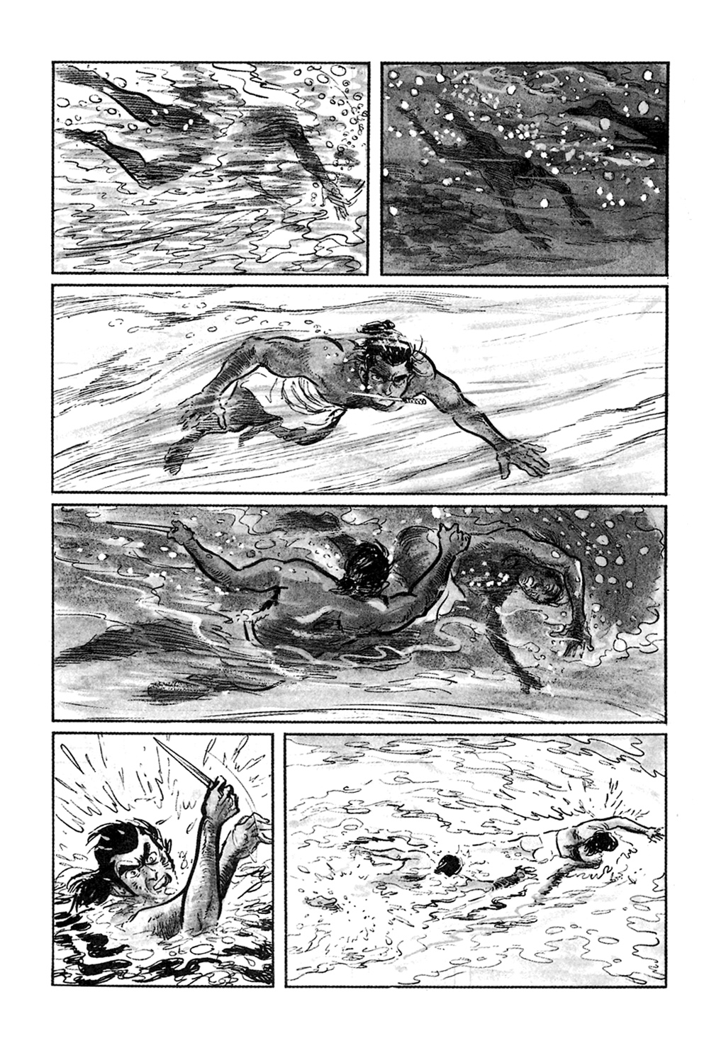Lone Wolf and Cub Лишь родитель способен понять сердце ребёнка, а ребёнок понять, что на сердце у родителя 第4页