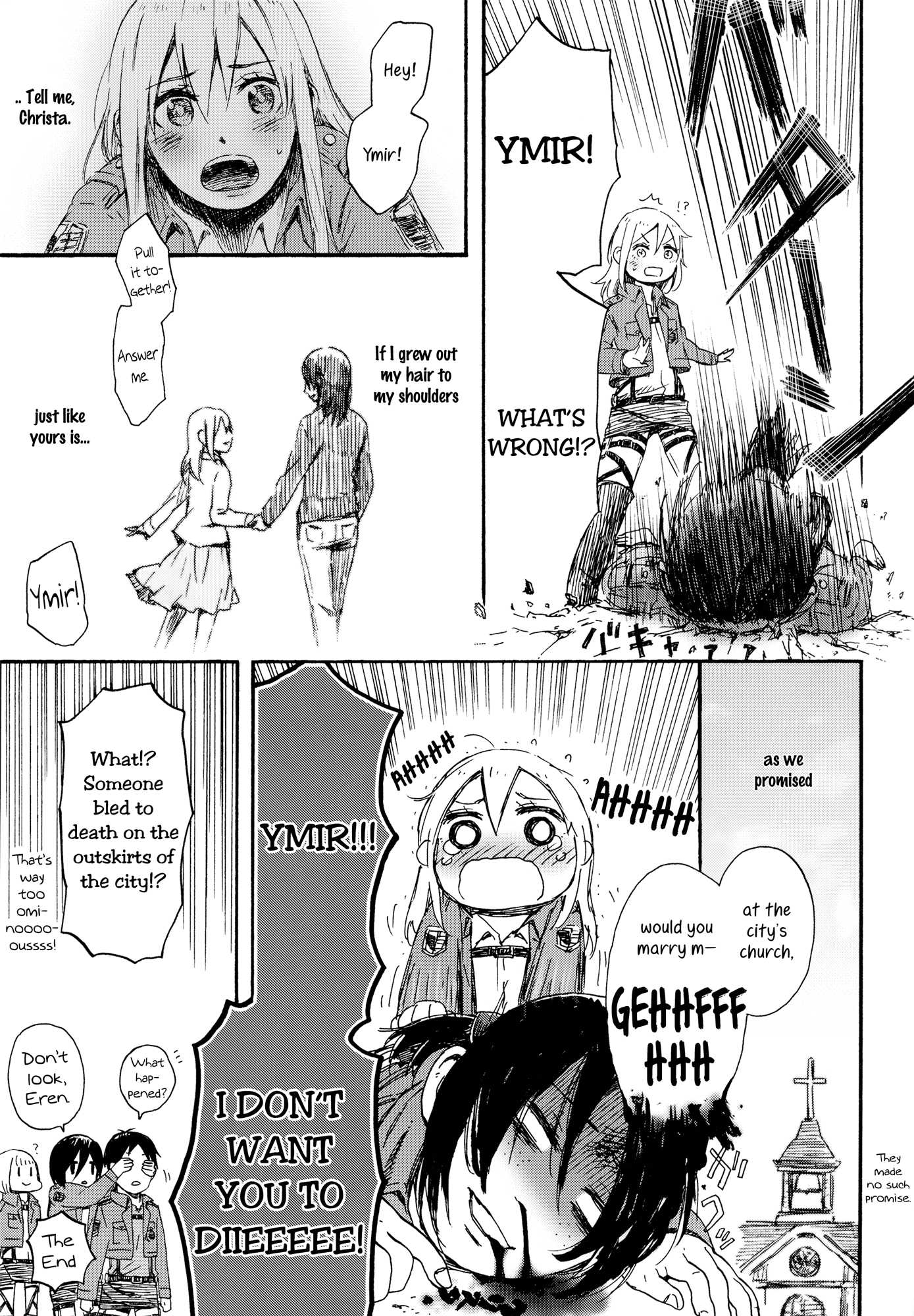 Shingeki no Kyojin - Honey! ~ Yumikuri Anthology~  (Doujinshi) 第8页