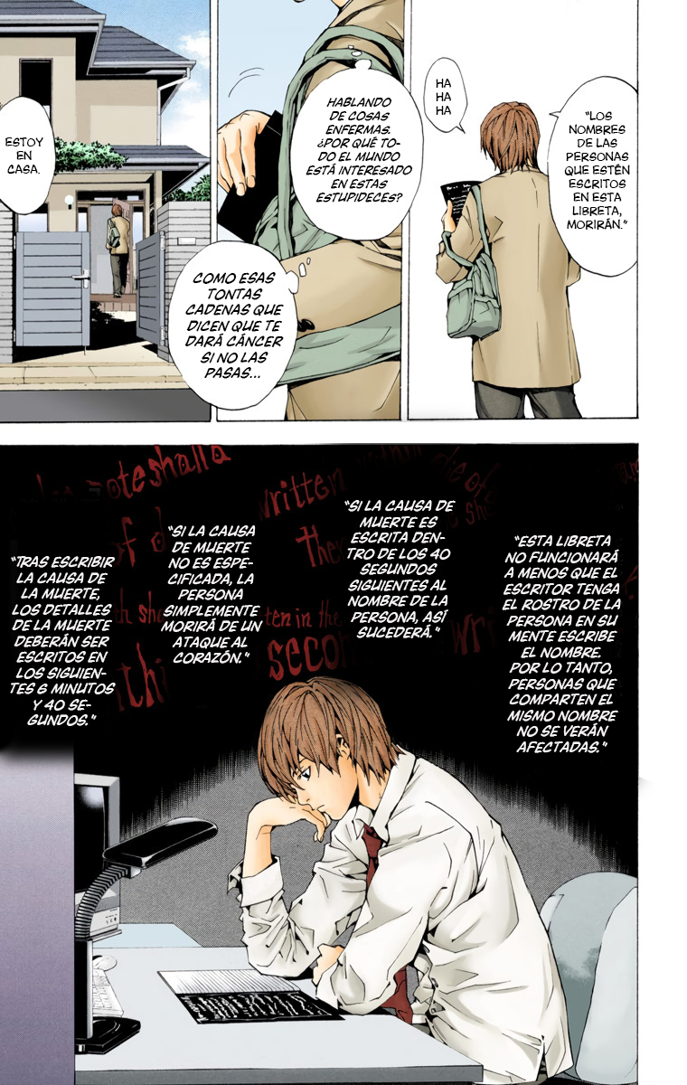 Death Note (Official Colored) Aburrimiento 第13页