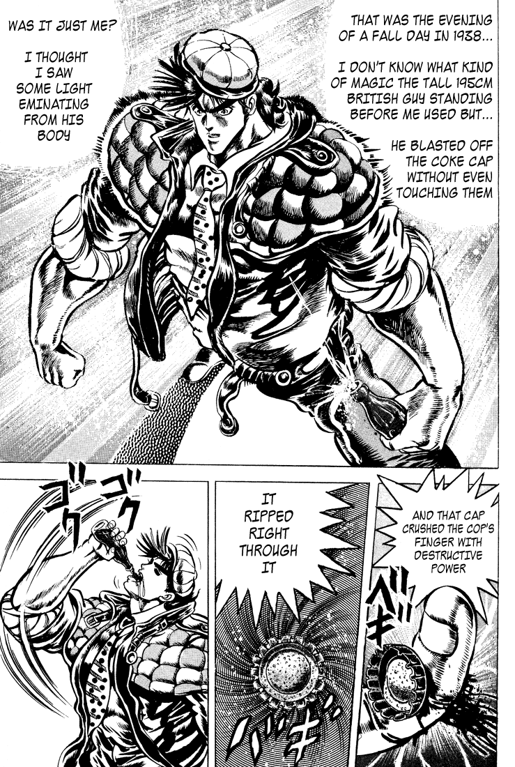 JoJo's Bizarre Adventure Part 2 - Battle Tendency Joseph Joestar of New York, Part 1 第14页