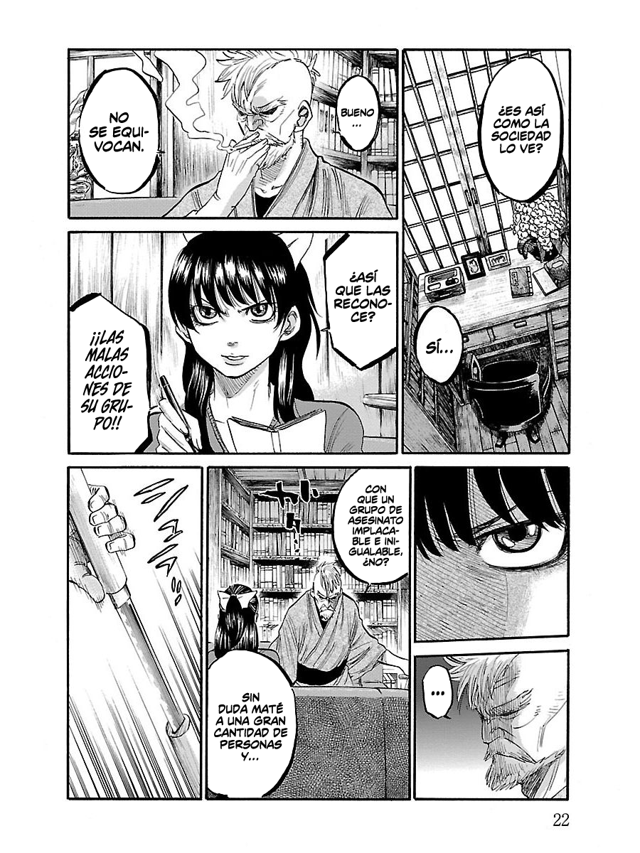 Chiruran: Shinsengumi Requiem Una flor que se desmorona 第22页