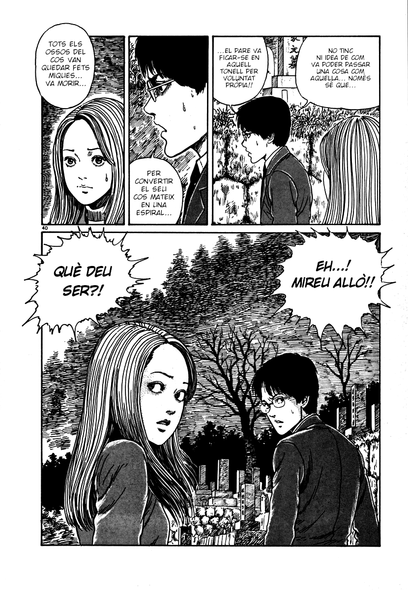 Uzumaki Obsessió per les espirals 第38页