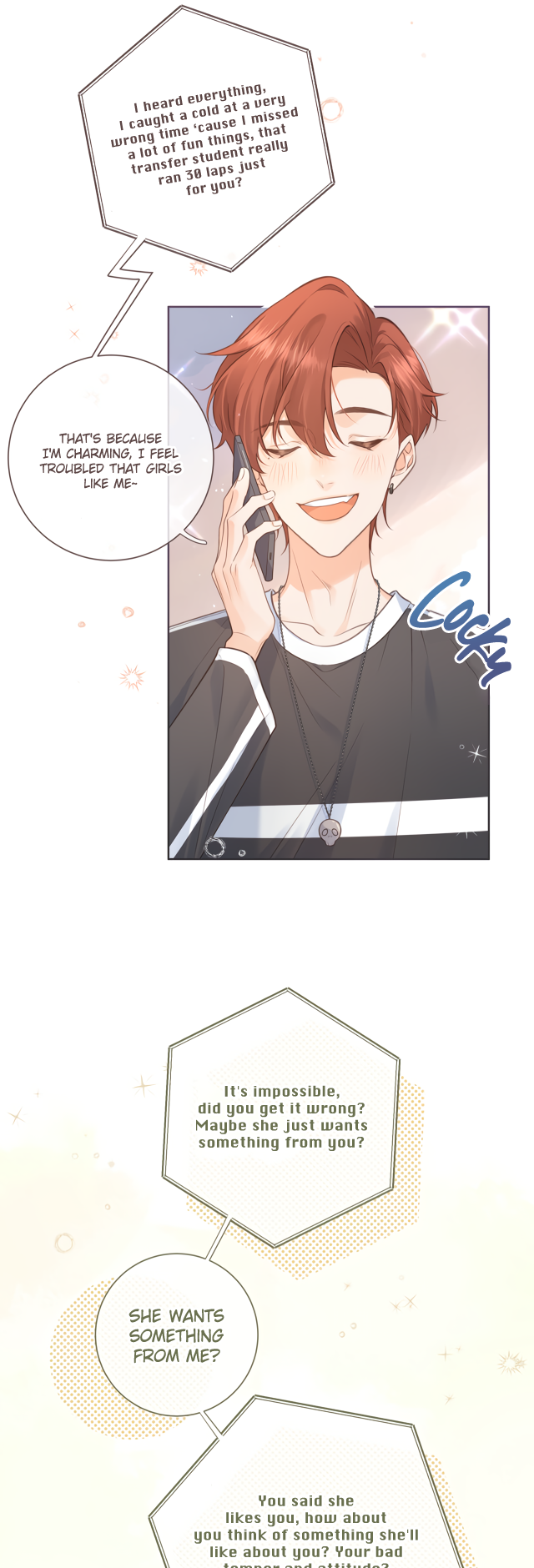 I Just Want to Mooch off Your Luck Does she like me that much? 第15页