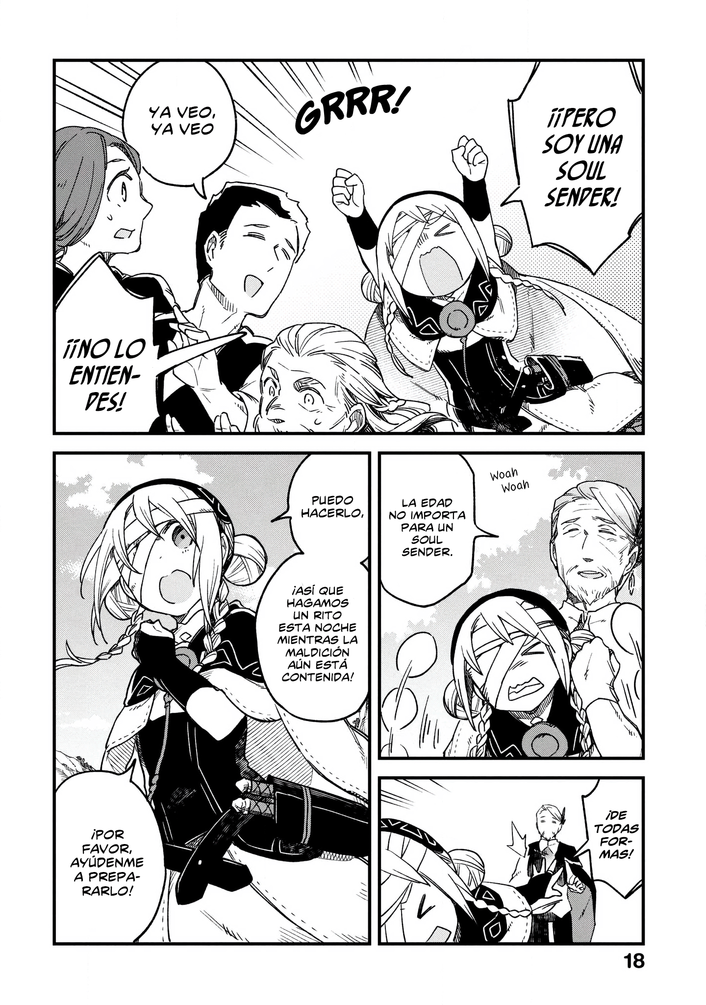 Soukon no Shoujo to Sourei no Tabi La destellante Soul Sender 第20页