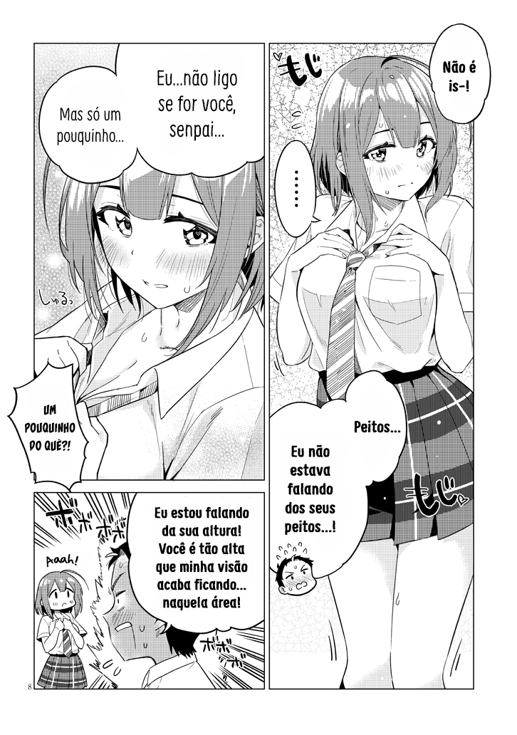 Ookii Kouhai wa Suki Desu ka? Essa grande garota (kouhai) é um pouco energética demais. 第9页