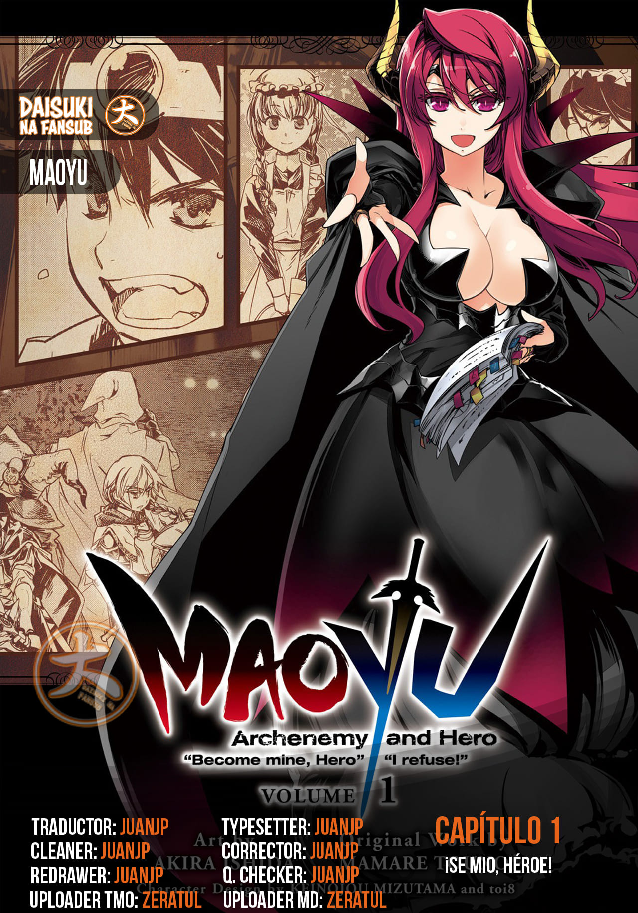 MAOYU : Archenemy and Hero “Become mine, Hero” “I refuse!” ¡Se Mio, Héroe! 第1页