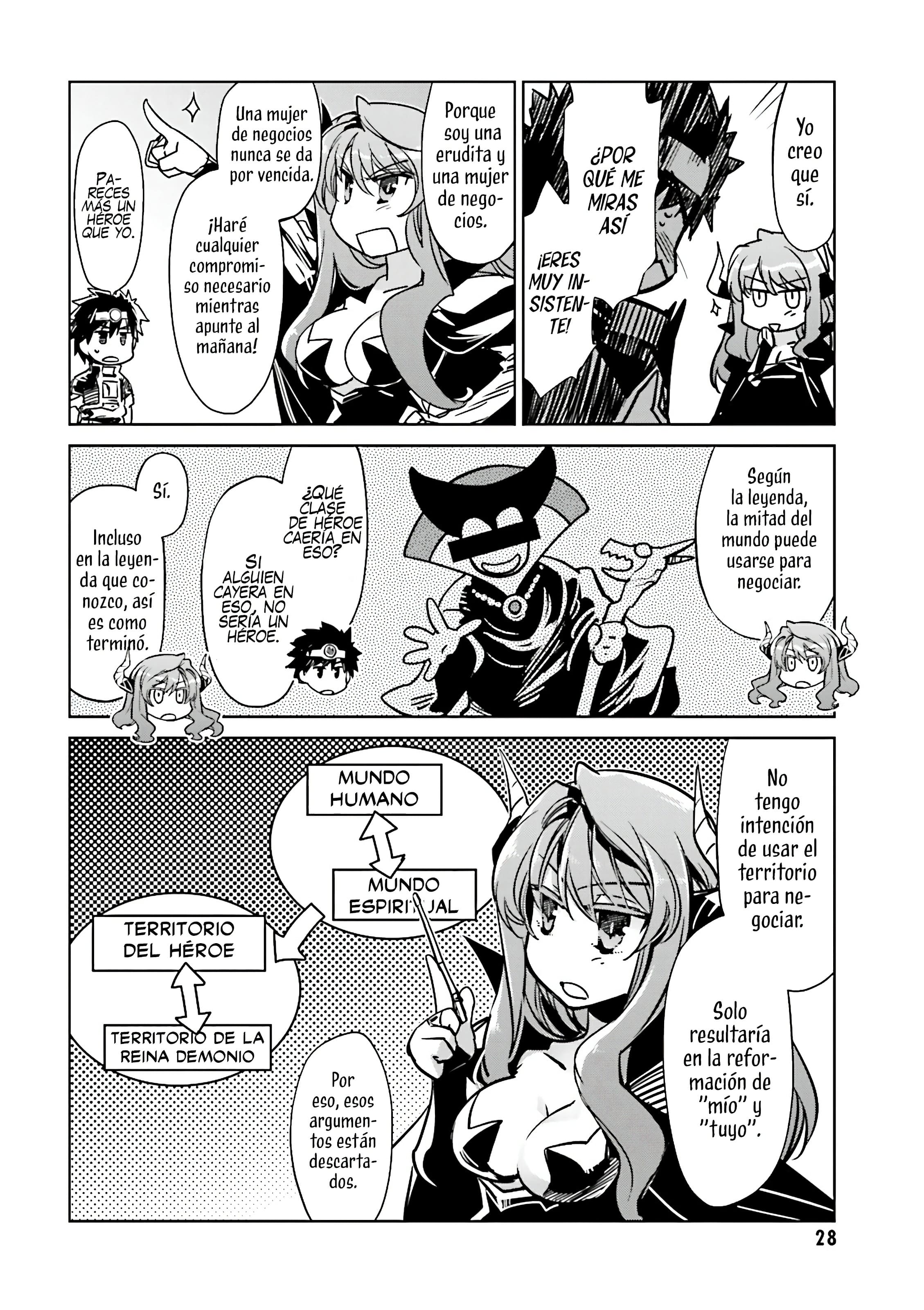 MAOYU : Archenemy and Hero “Become mine, Hero” “I refuse!” ¡Se Mio, Héroe! 第30页