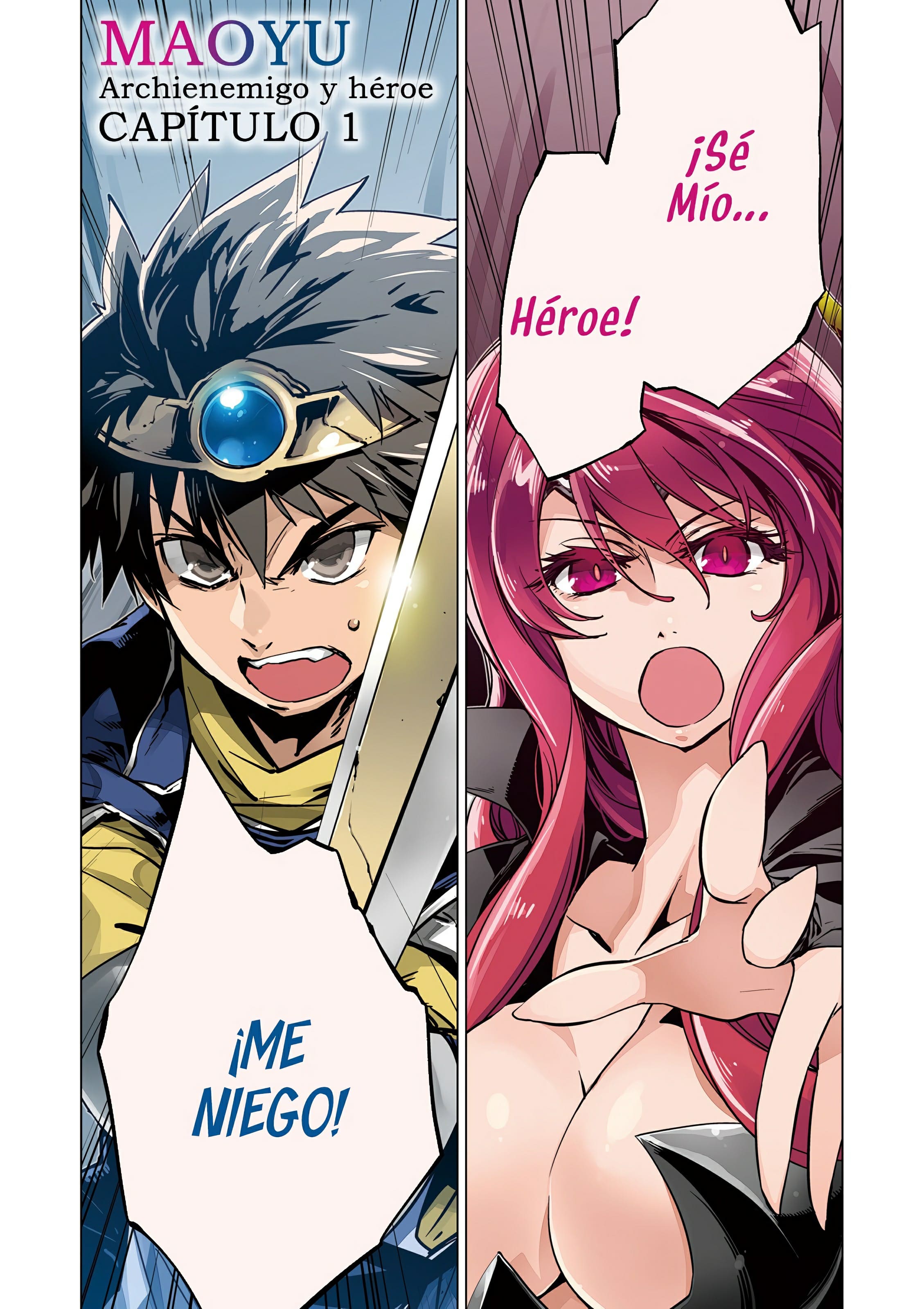 MAOYU : Archenemy and Hero “Become mine, Hero” “I refuse!” ¡Se Mio, Héroe! 第4页