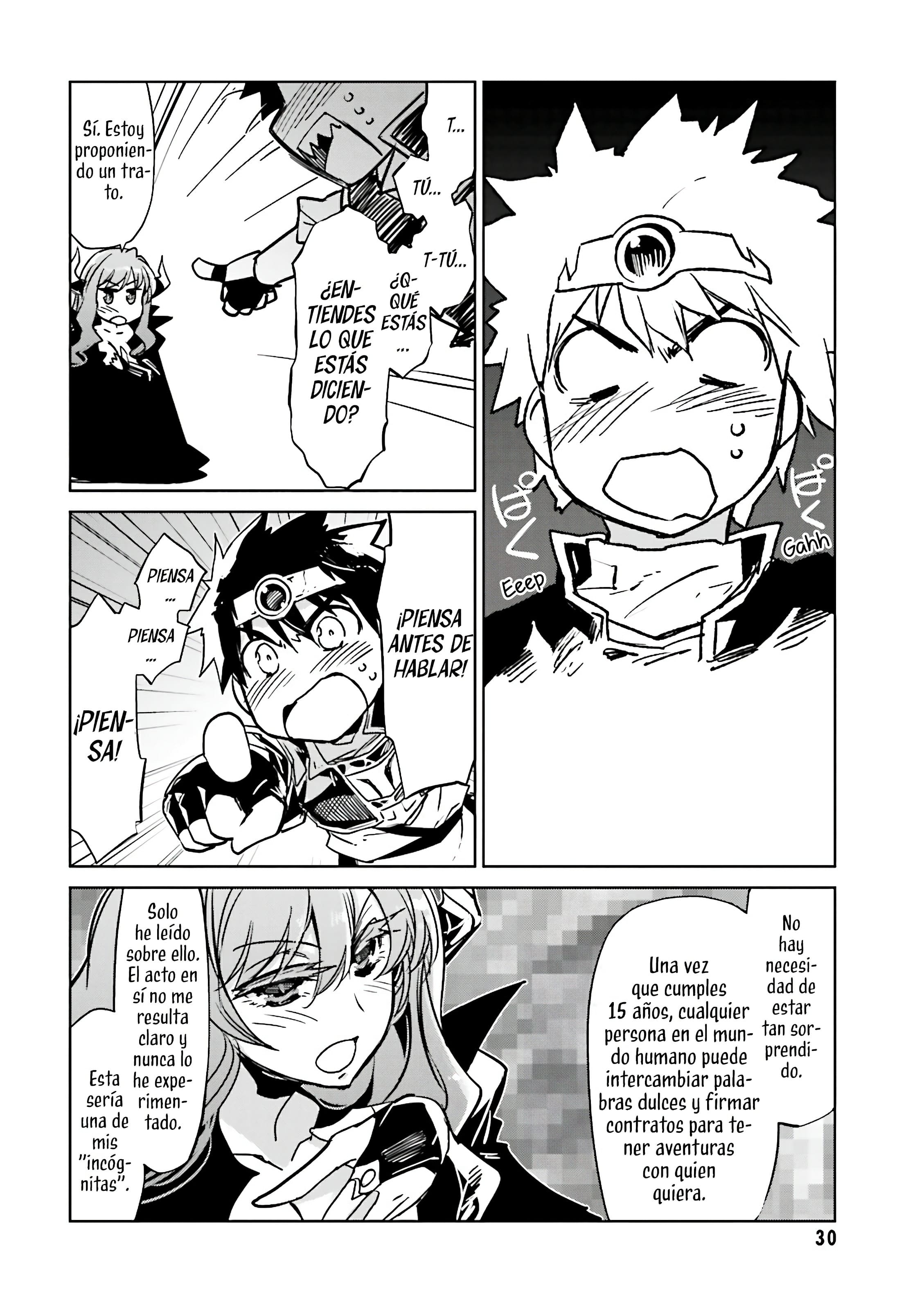 MAOYU : Archenemy and Hero “Become mine, Hero” “I refuse!” ¡Se Mio, Héroe! 第32页