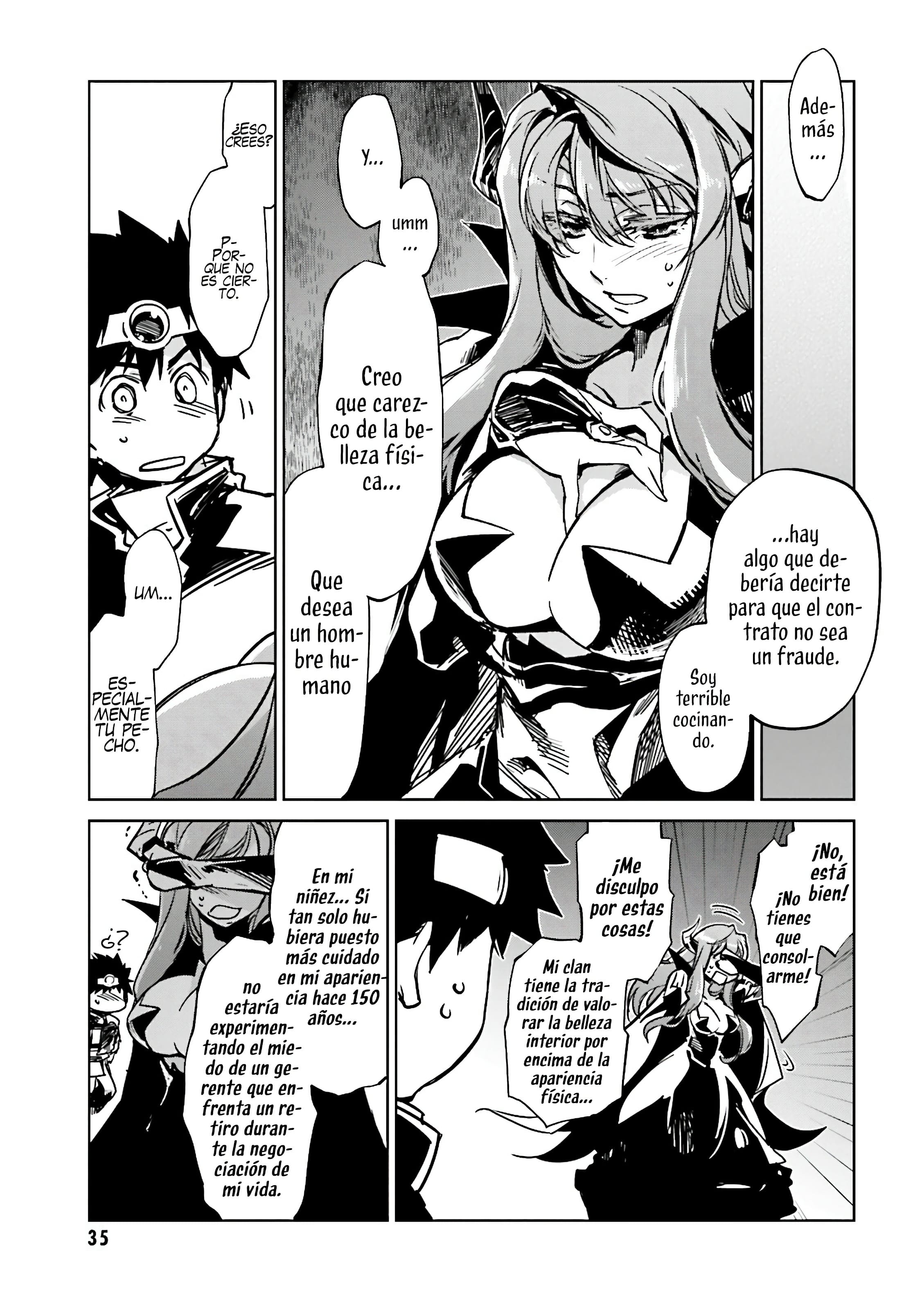 MAOYU : Archenemy and Hero “Become mine, Hero” “I refuse!” ¡Se Mio, Héroe! 第37页