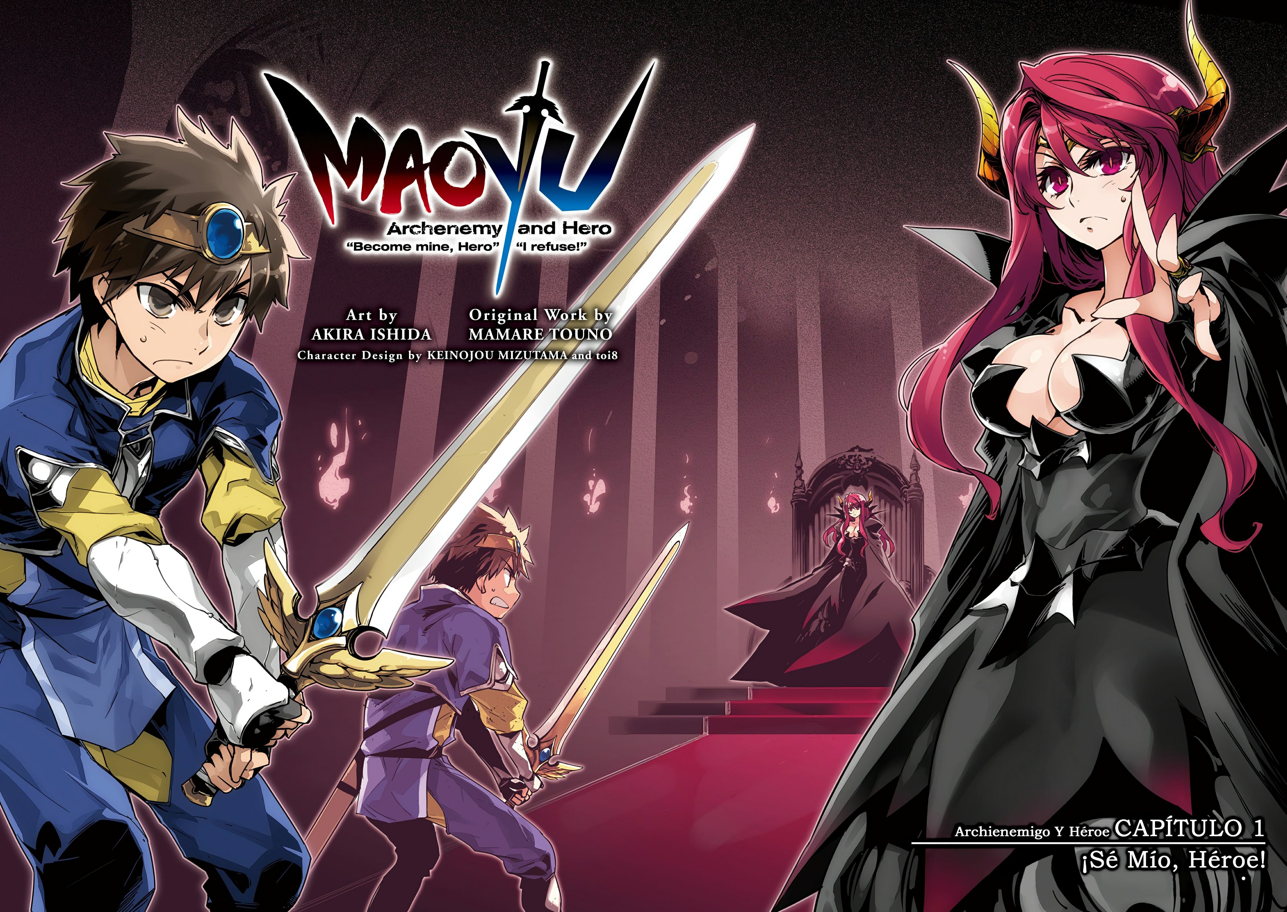 MAOYU : Archenemy and Hero “Become mine, Hero” “I refuse!” ¡Se Mio, Héroe! 第5页