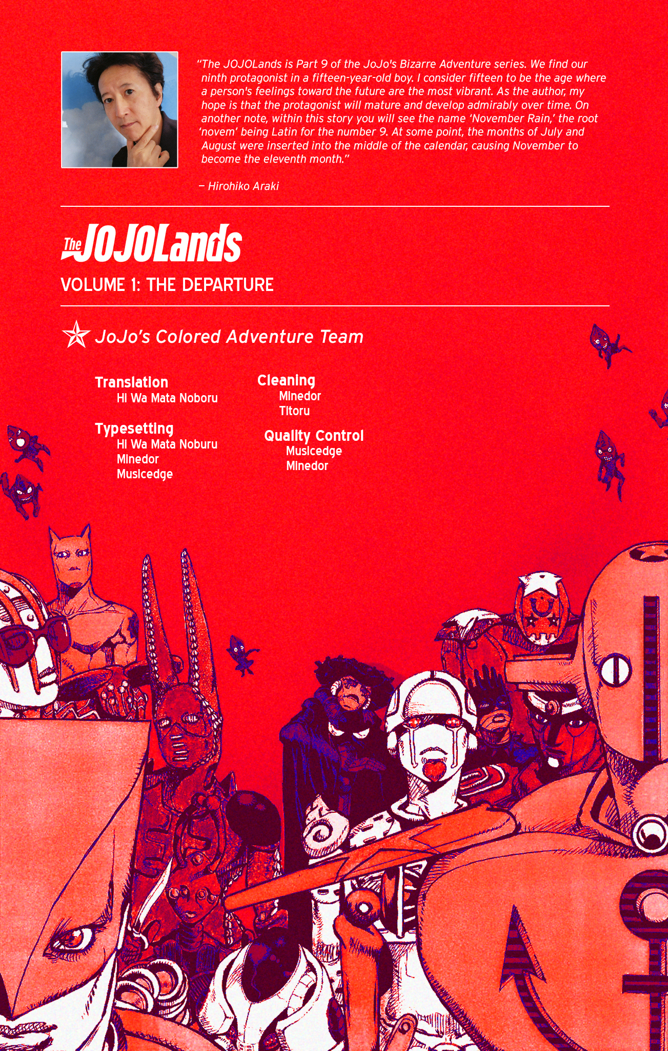 JoJo's Bizarre Adventure, Part 9: The JOJOLands (Official Colored) Departure 第2页