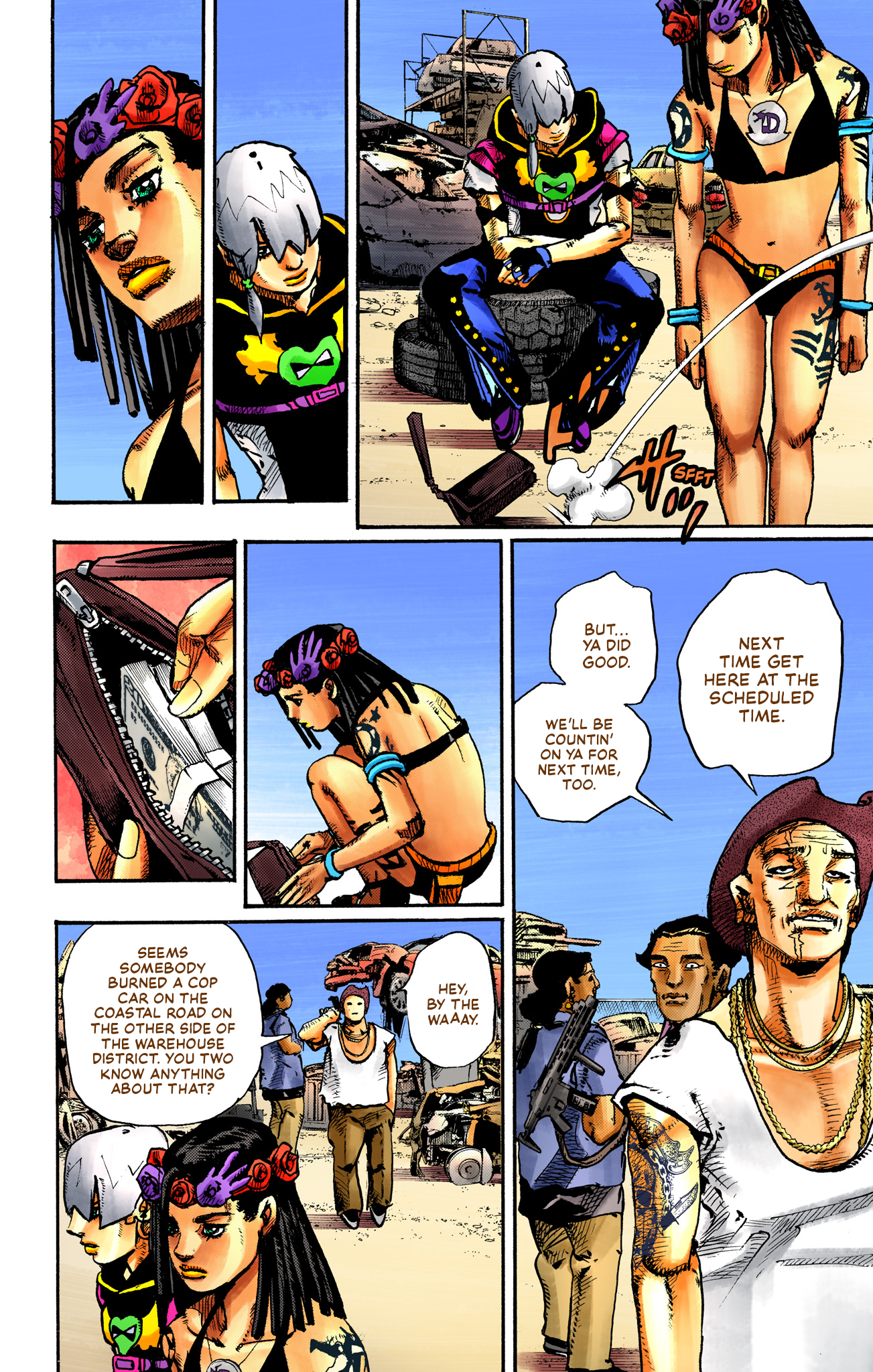 JoJo's Bizarre Adventure, Part 9: The JOJOLands (Official Colored) Departure 第37页