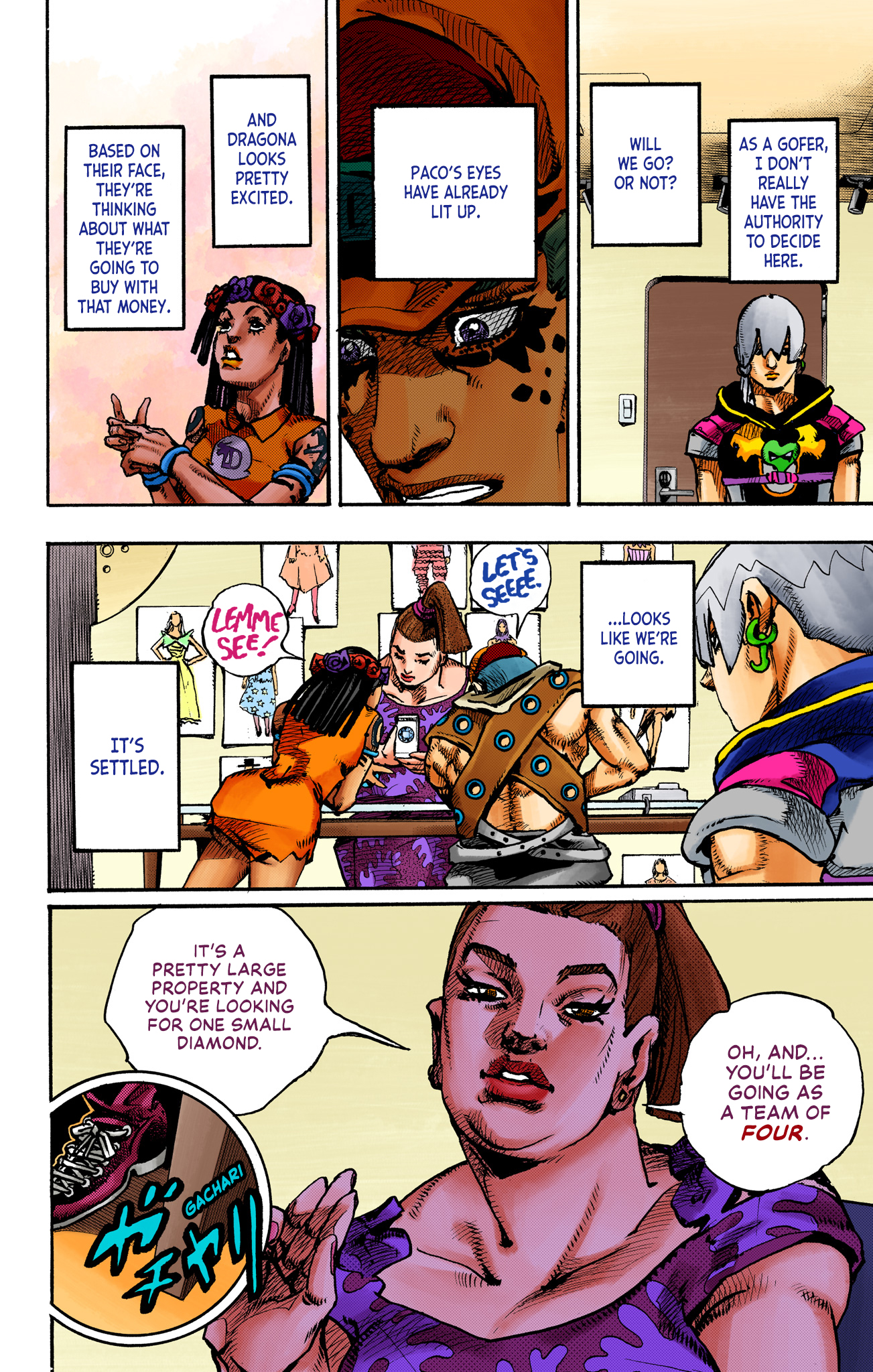 JoJo's Bizarre Adventure, Part 9: The JOJOLands (Official Colored) Departure 第62页