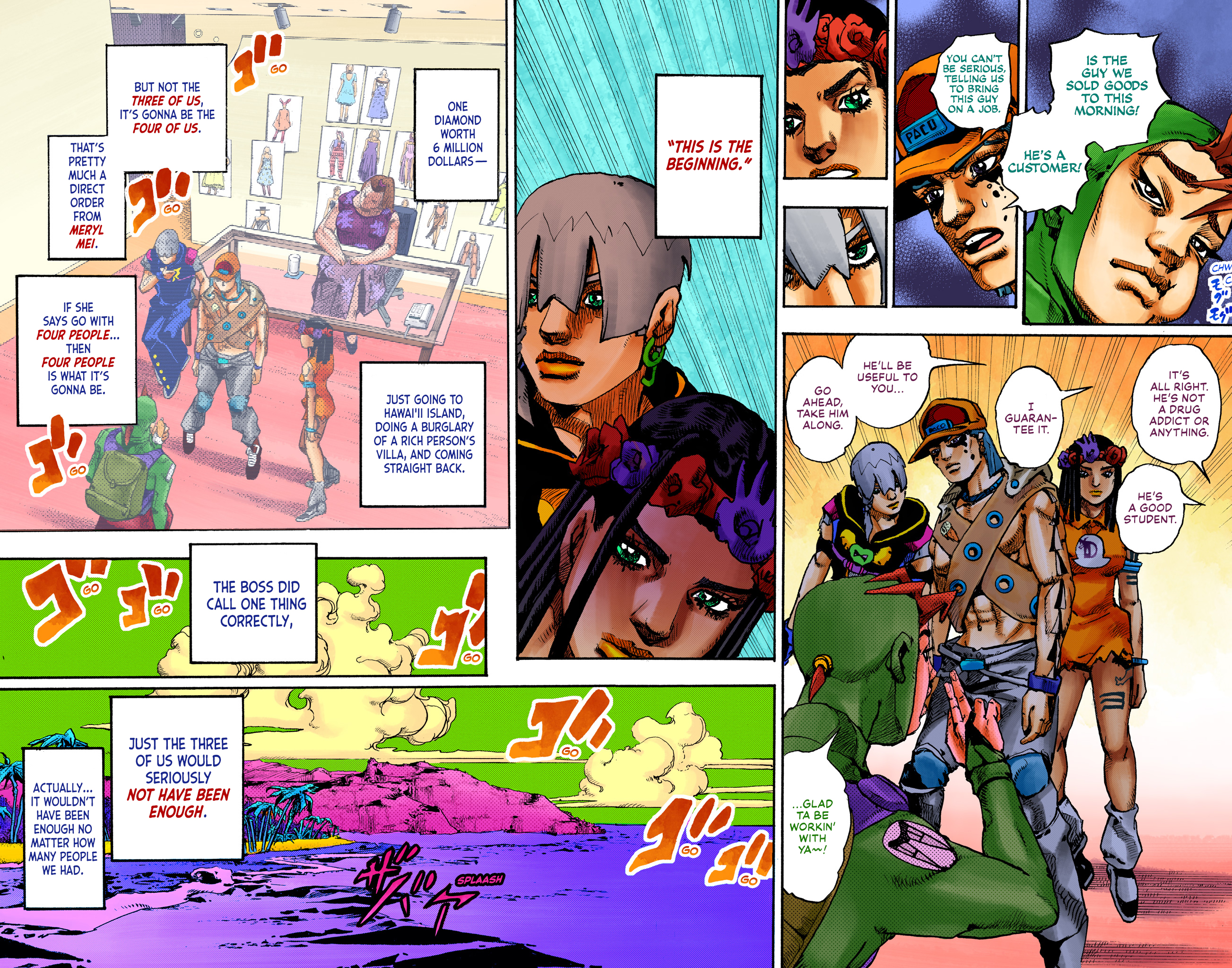 JoJo's Bizarre Adventure, Part 9: The JOJOLands (Official Colored) Departure 第64页