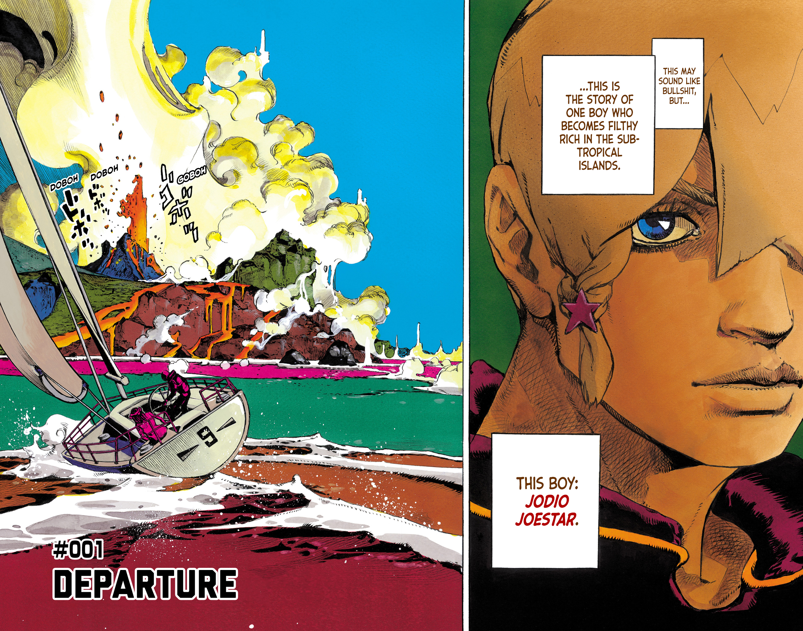 JoJo's Bizarre Adventure, Part 9: The JOJOLands (Official Colored) Departure 第8页