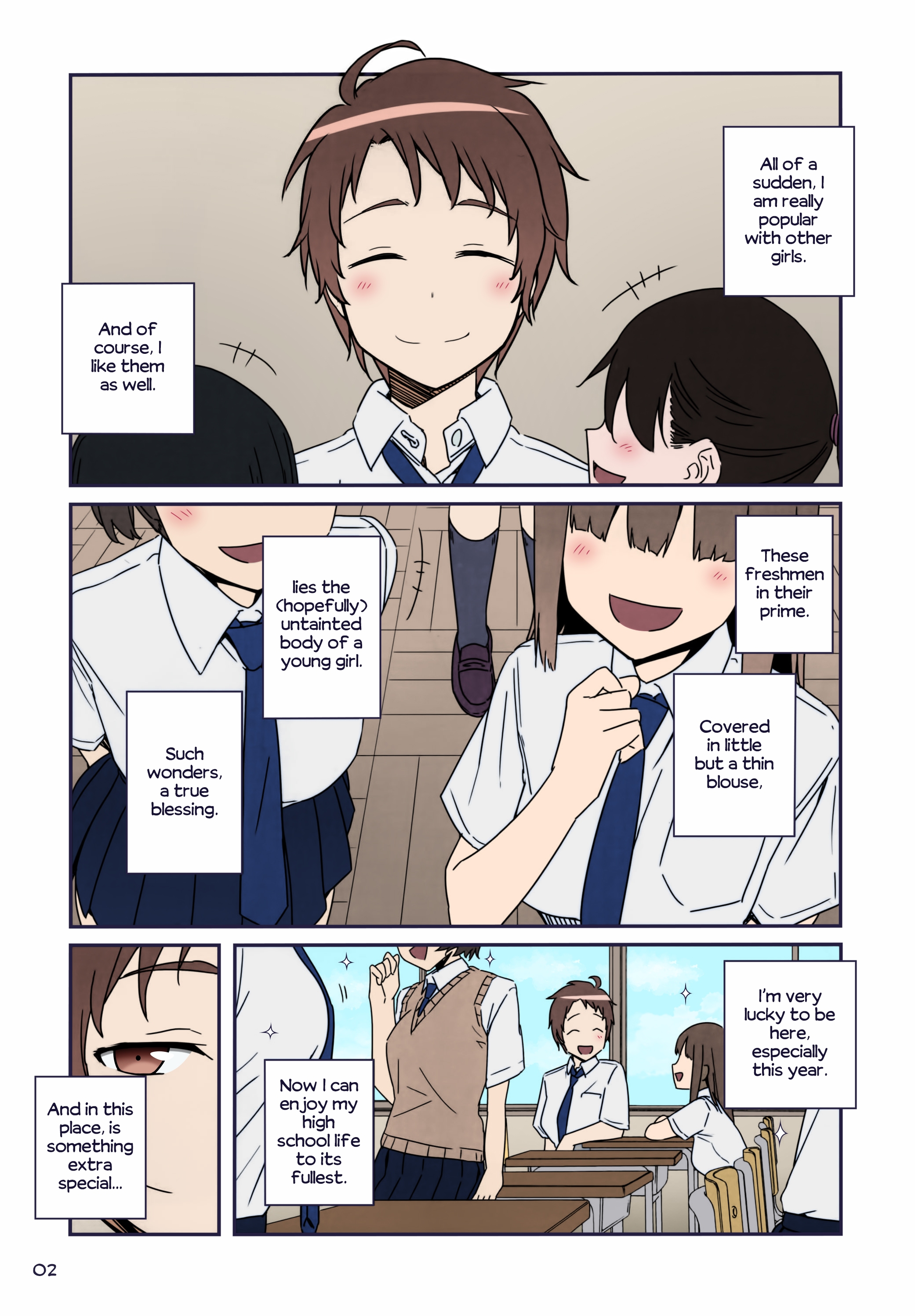 Getsuyoubi no Tawawa (Twitter Webcomic) (Fan Colored) Part II: Bonus - Comiket 90 Special Edition 第2页