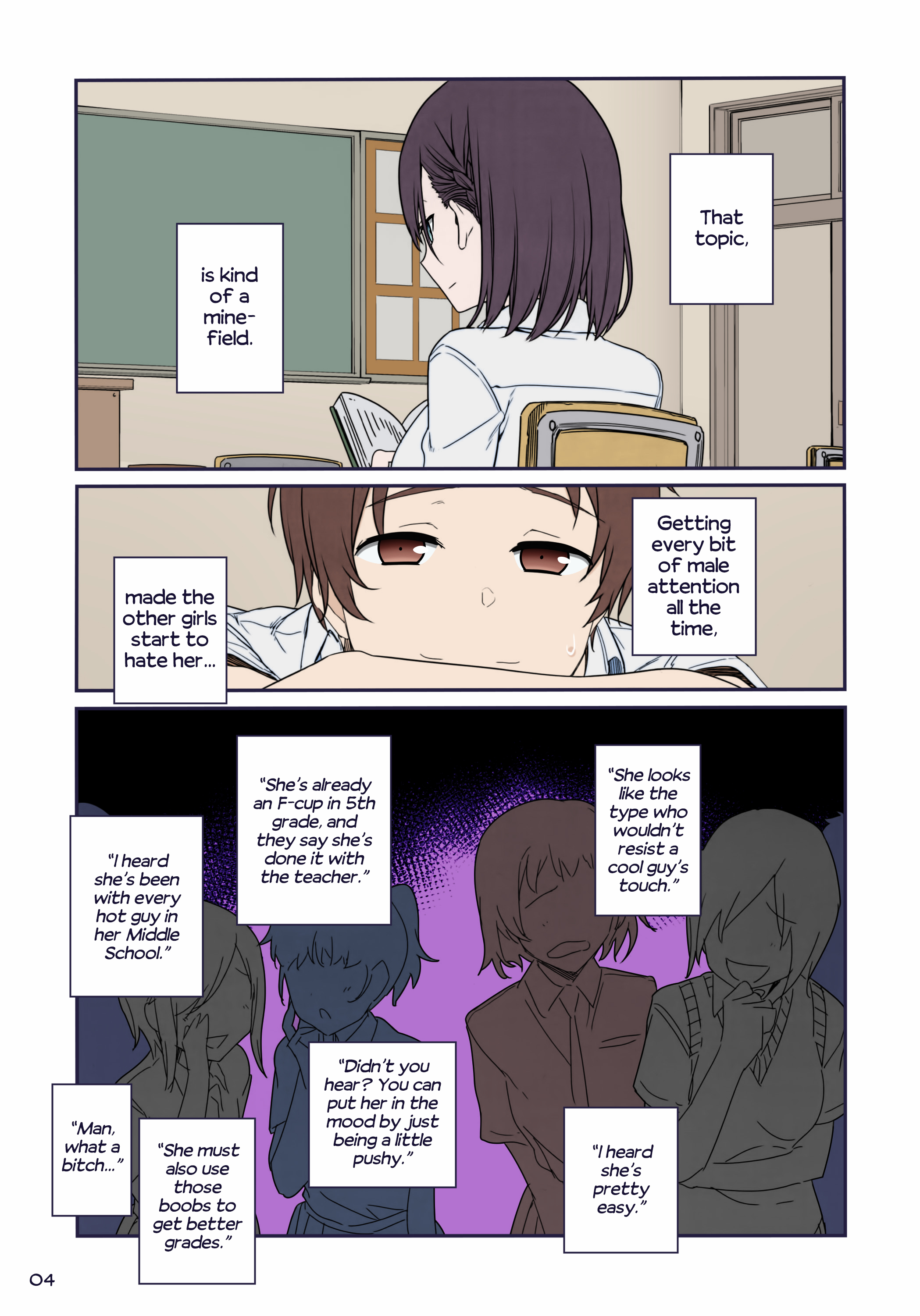 Getsuyoubi no Tawawa (Twitter Webcomic) (Fan Colored) Part II: Bonus - Comiket 90 Special Edition 第4页