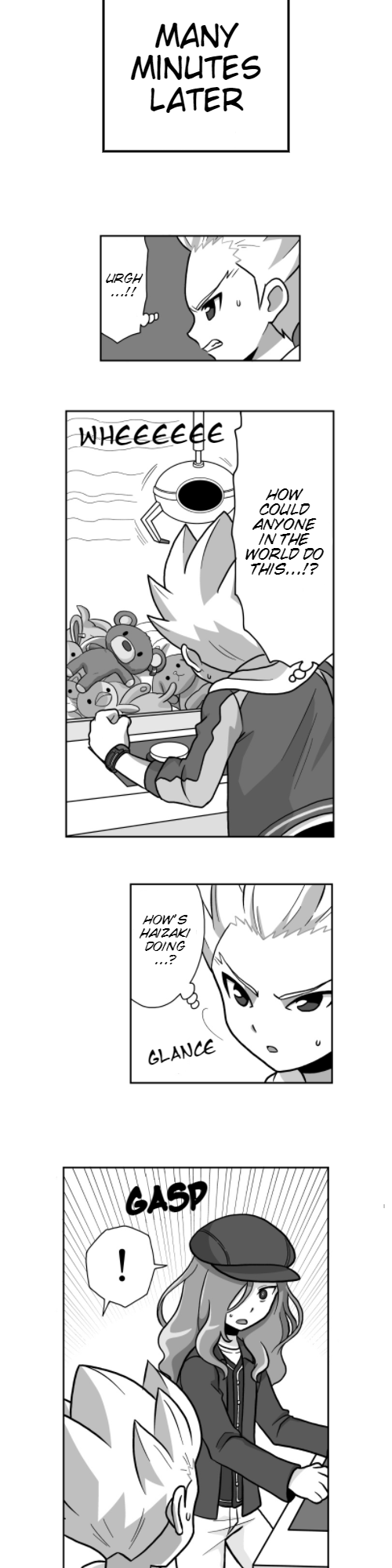 HonoSuto!: Gouenji no Hitorigoto Kumazou and Gouenji 第9页