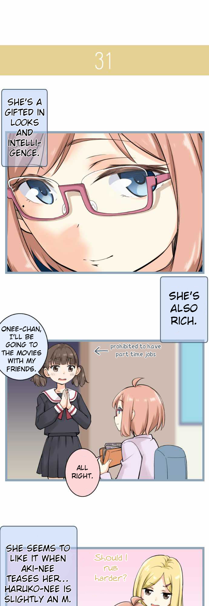Amanogawa Ke no Yon Shimai Elder Daughter Is At A Loss? 第11页