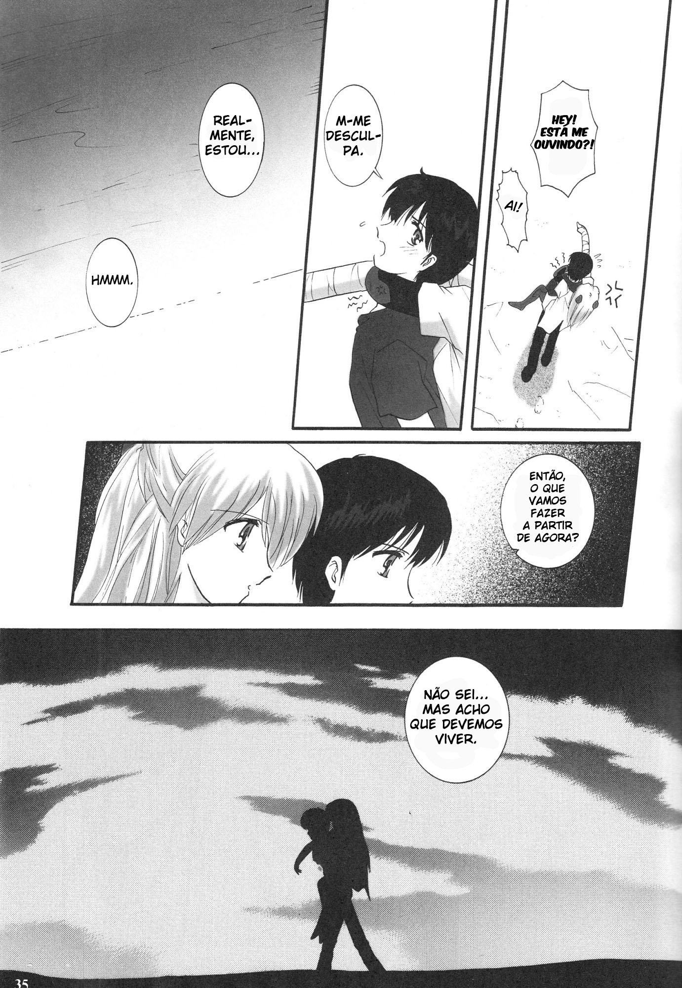 Shin Seiki Evangelion - Epilogue of Evangelion (Doujinshi) O retorno da felicidade 第2页