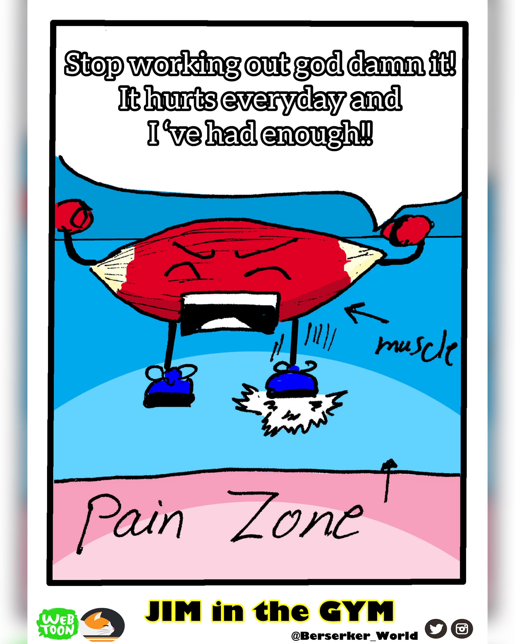 Jim in the Gym Inside Jim's Body 第1页