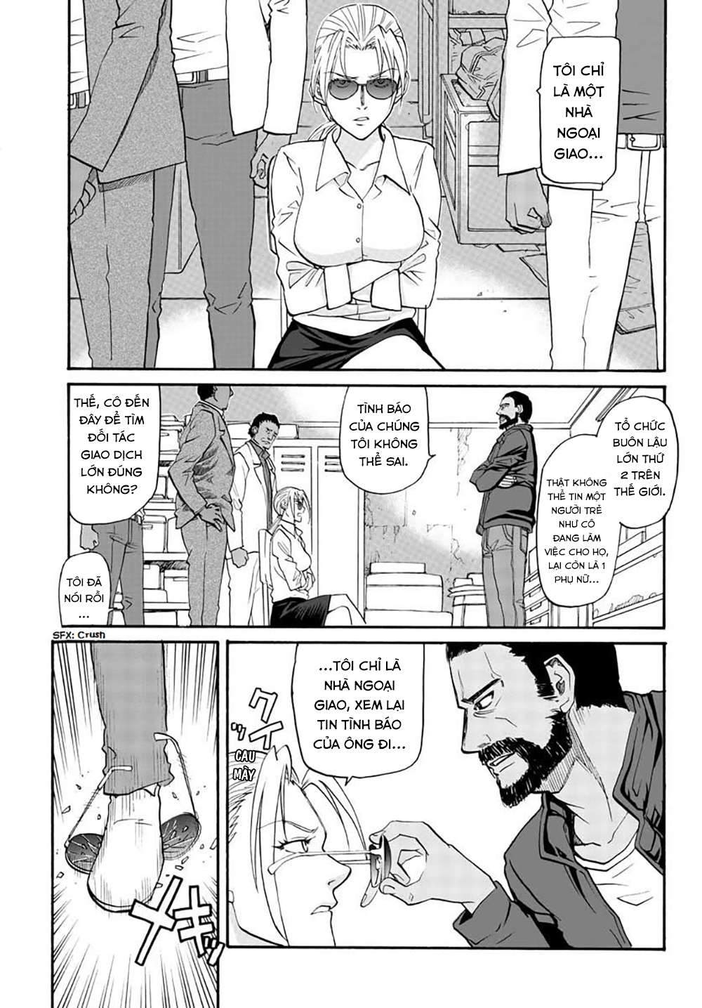 Black Lagoon - Eda - initial stage Một gương mặt phá hoại mới (phần 1) 第13页