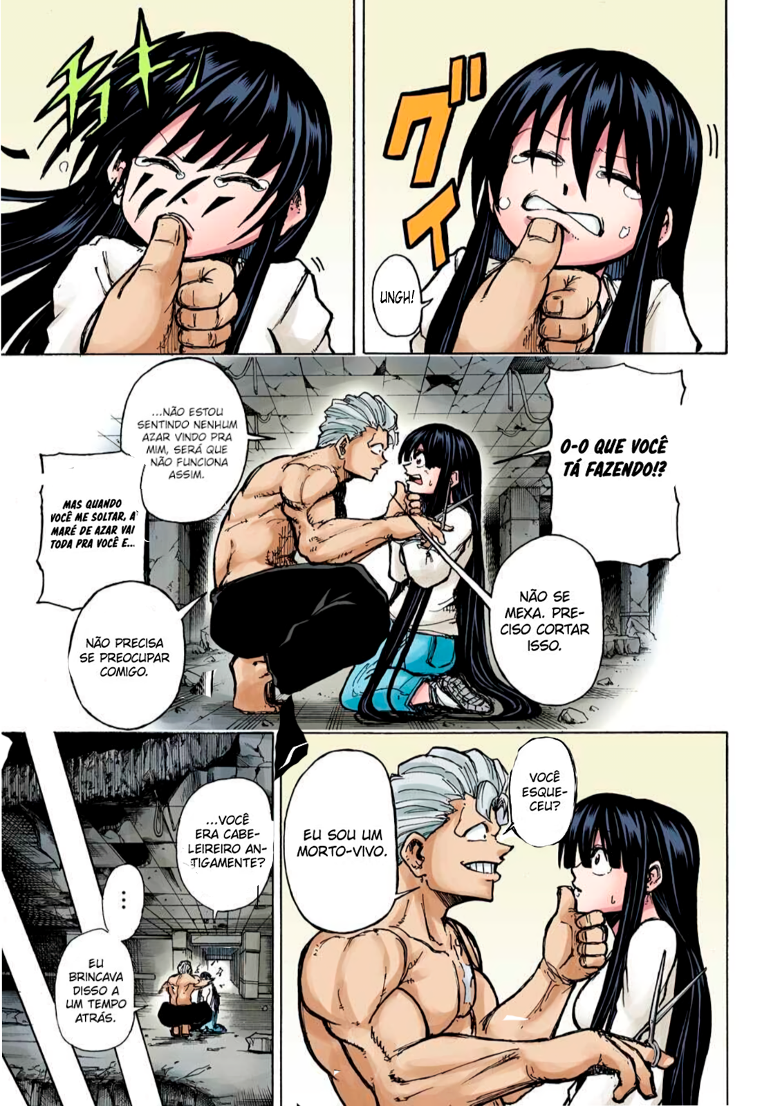 Undead Unluck (Official Colored) A Imortal e A Azarada. 第4页