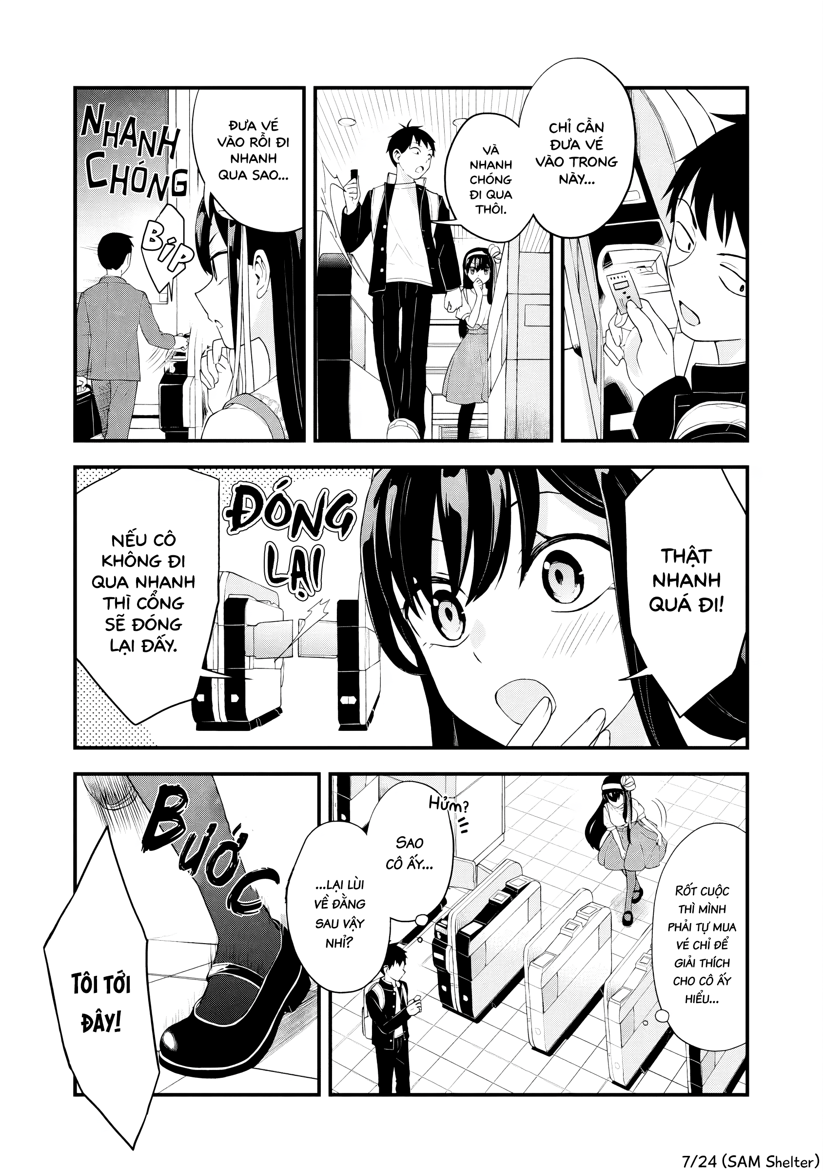 Hajimete no Ojou-sama Lần Đầu Đi Tàu 第8页